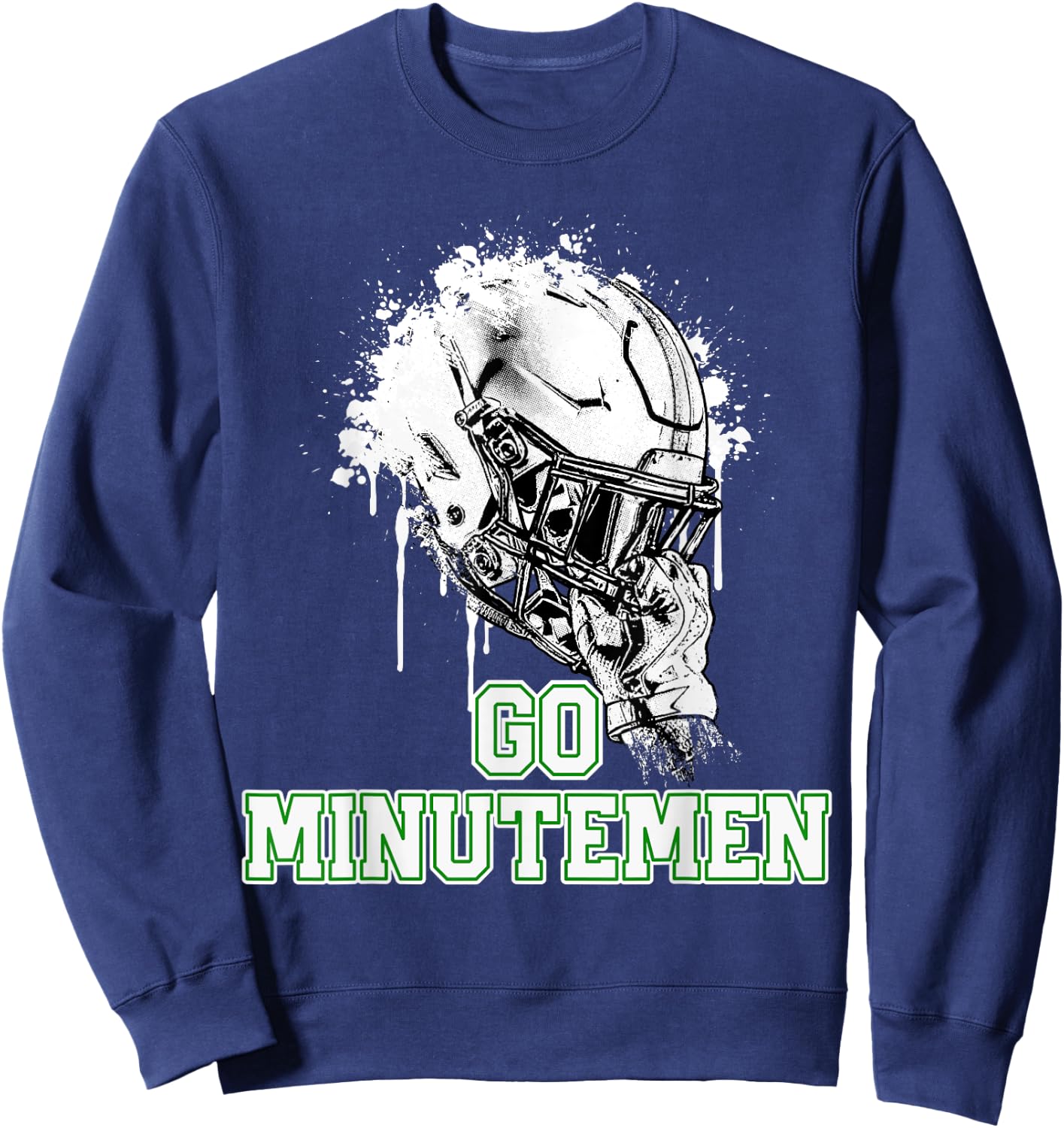 Concord Minutemen Rising Helmet GO! Sweatshirt - Sweatshirt | Navy