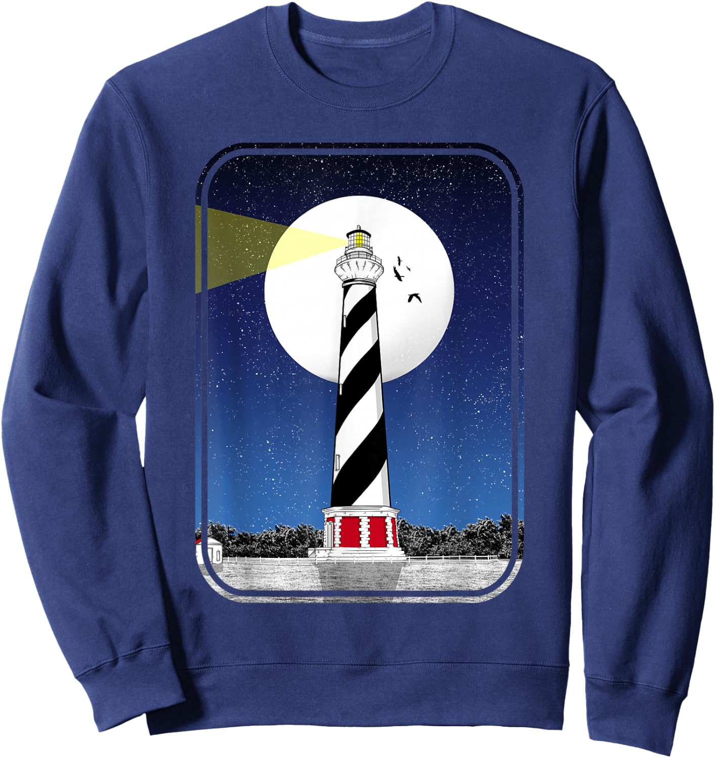Cape Hatteras Light Lighthouse Sweatshirt - Sweatshirt | Navy