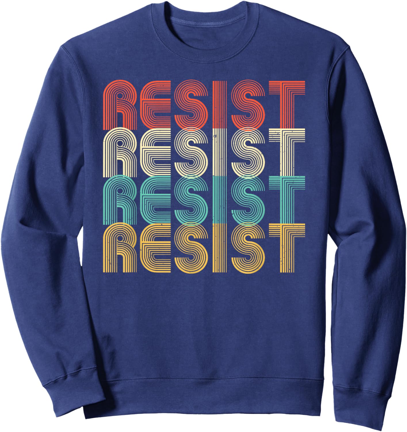 Resist Sweatshirt - Sweatshirt | Navy