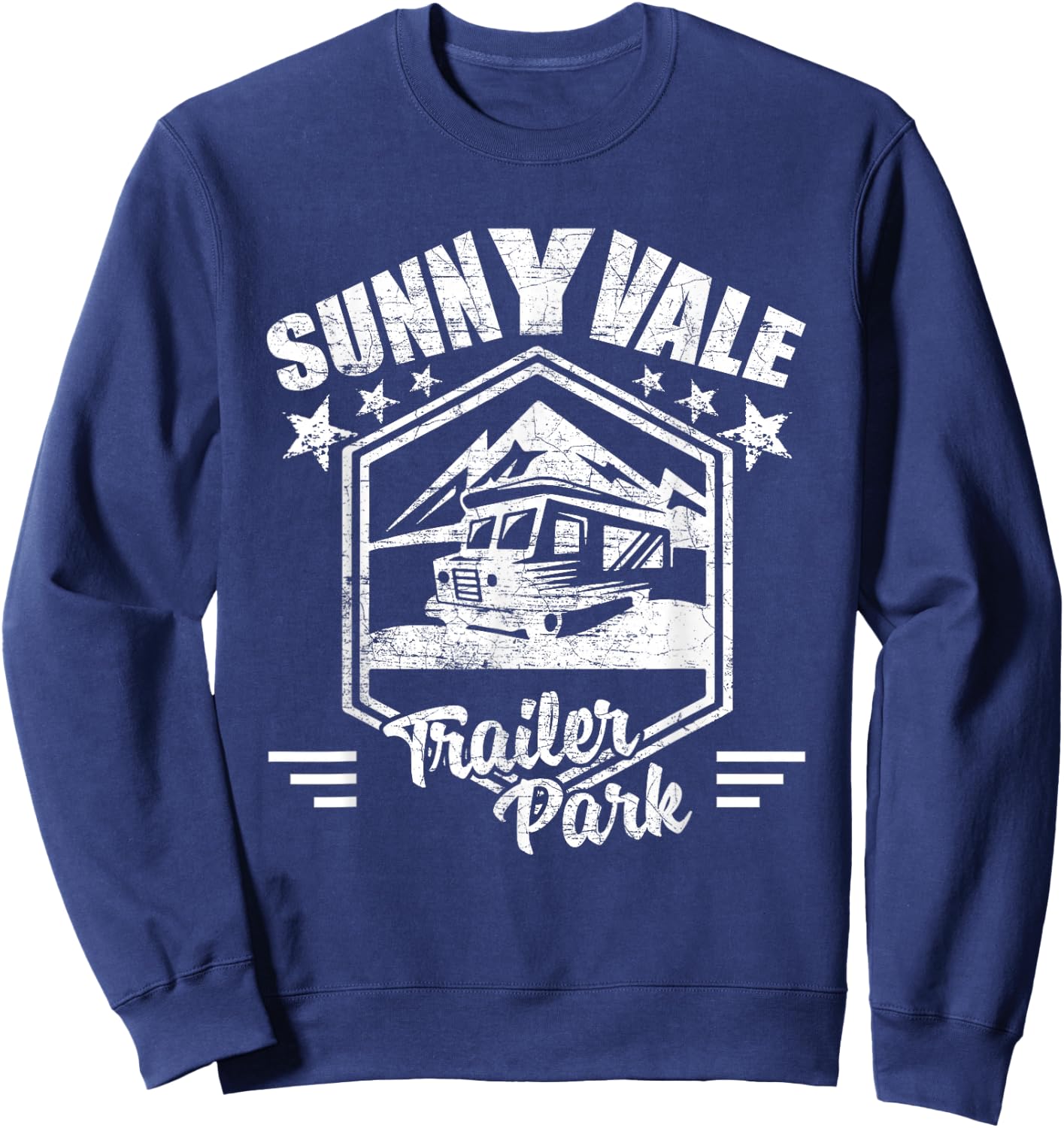Sunnyvale Trailer Park Sweatshirt - Sweatshirt | Navy
