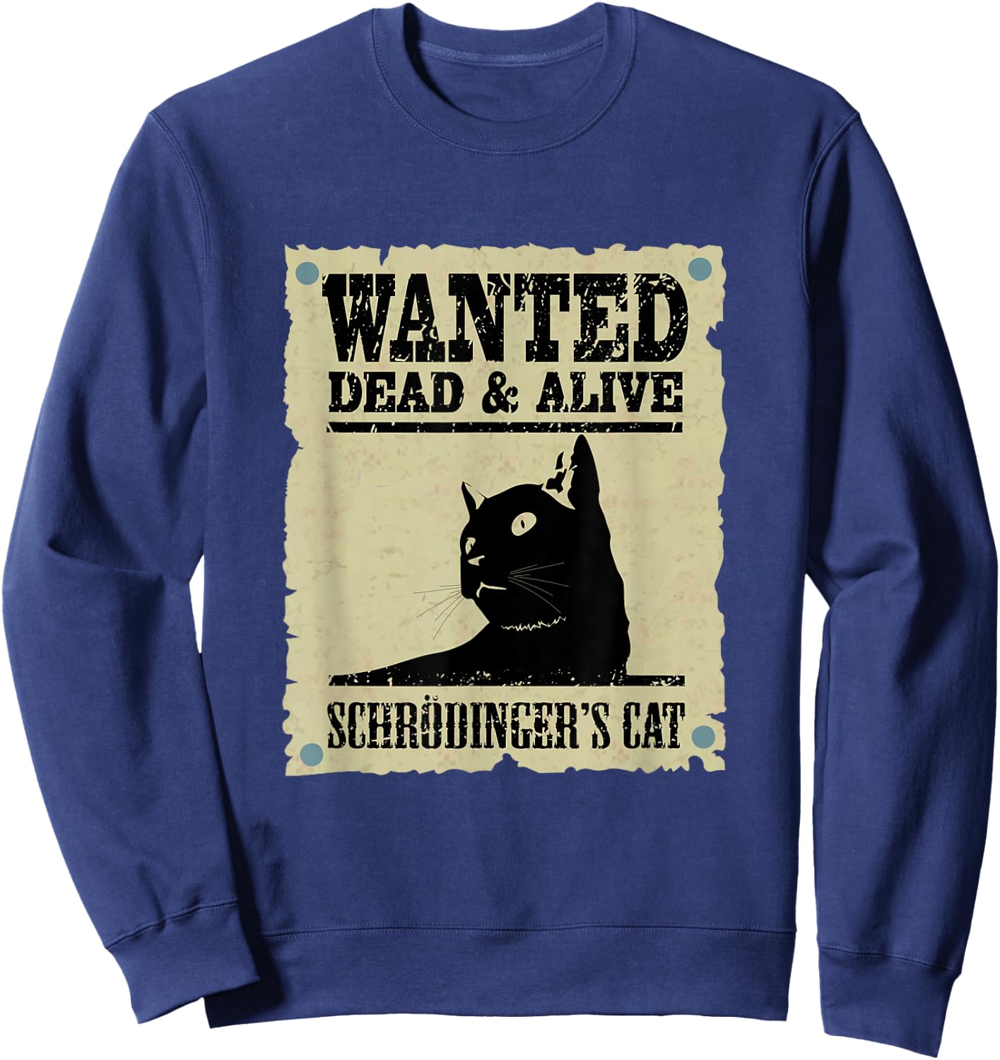 Schrodinger's Cat Physic , Sheldon Sweatshirt - Sweatshirt | Navy