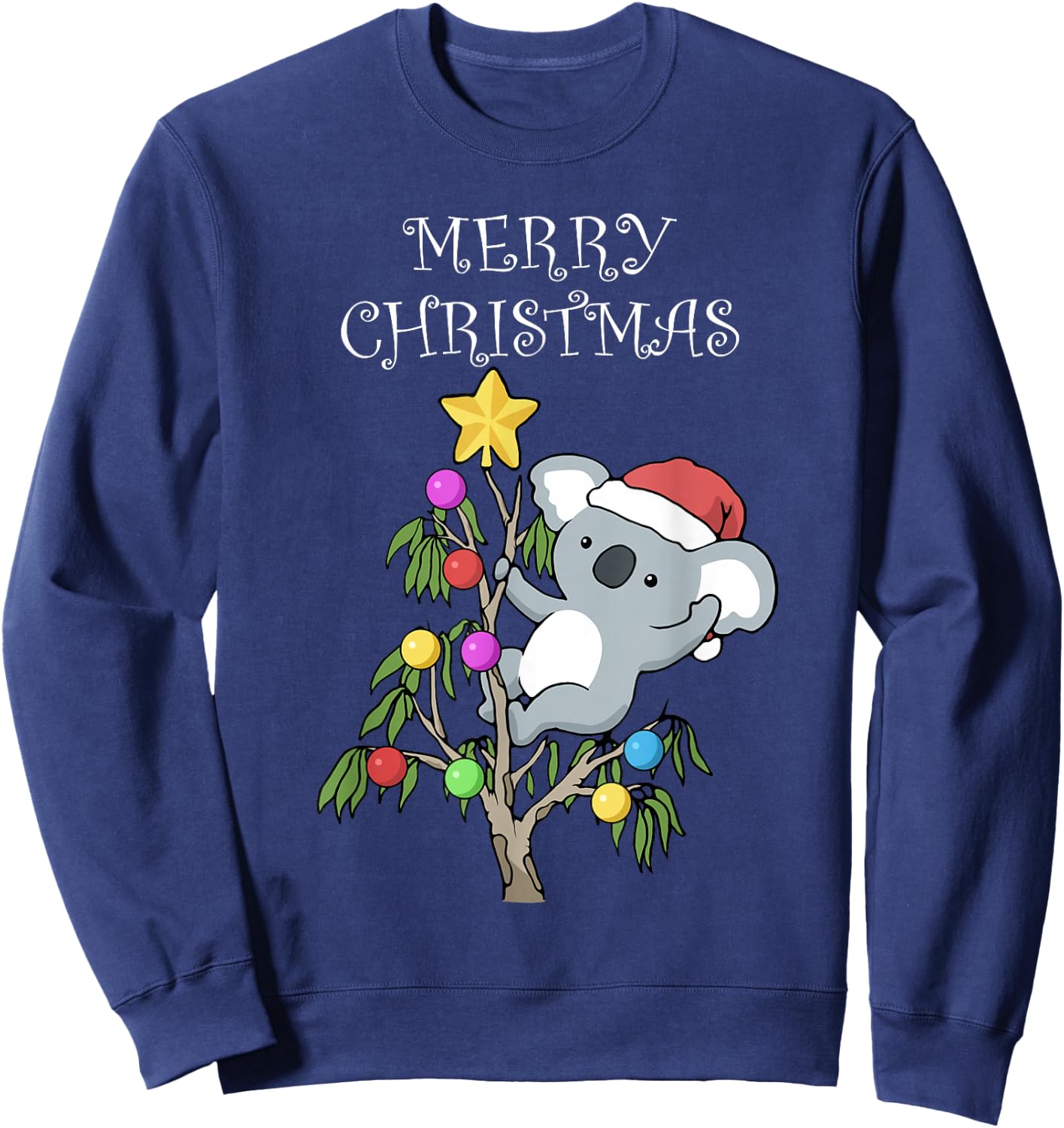 Koala Christmas Sweatshirt - Sweatshirt | Navy