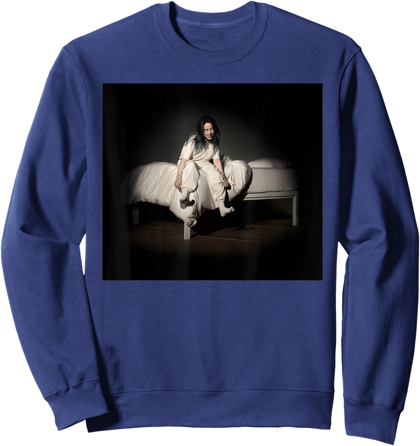 Billie Eilish Official Sweet Dreams Sweatshirt - Sweatshirt | Navy