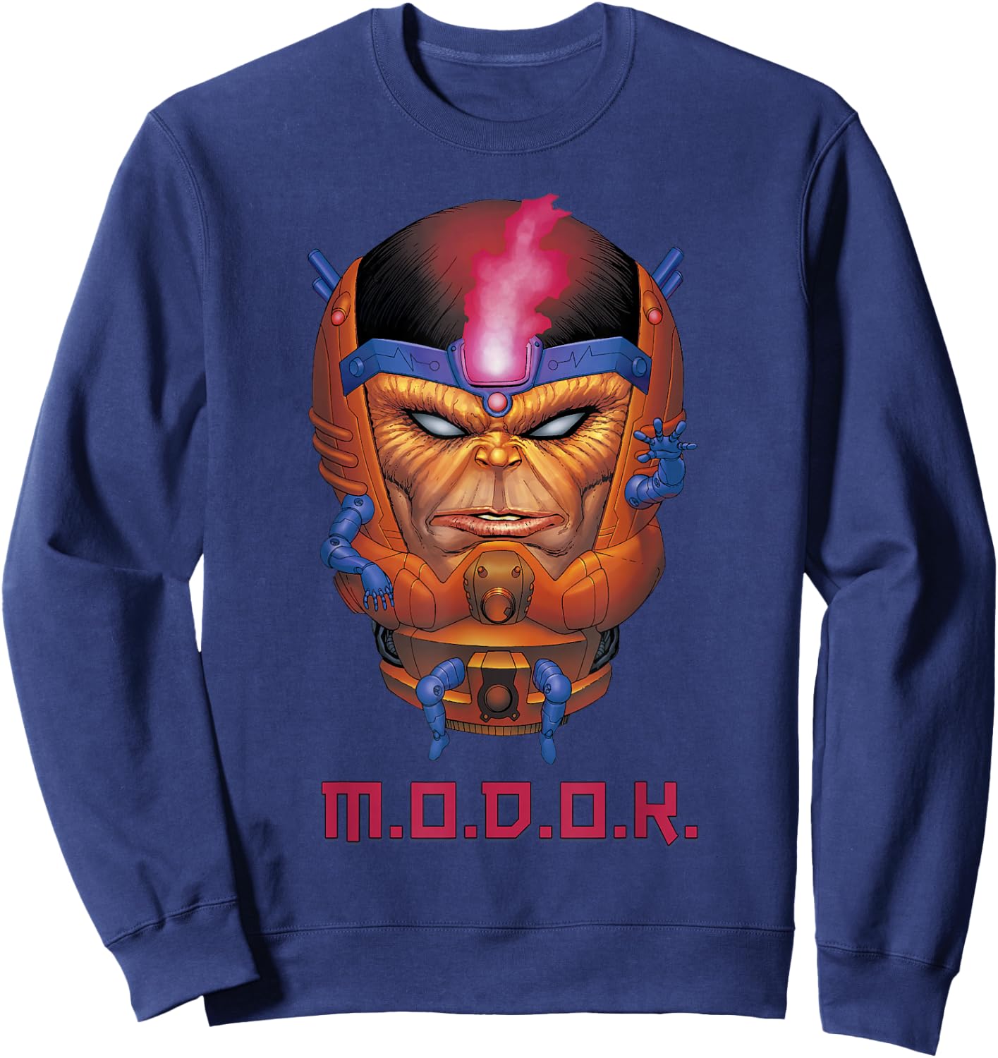 Marvel MODOK Mobile Organism Designed For A Graphic Sweatshirt - Sweatshirt | Navy