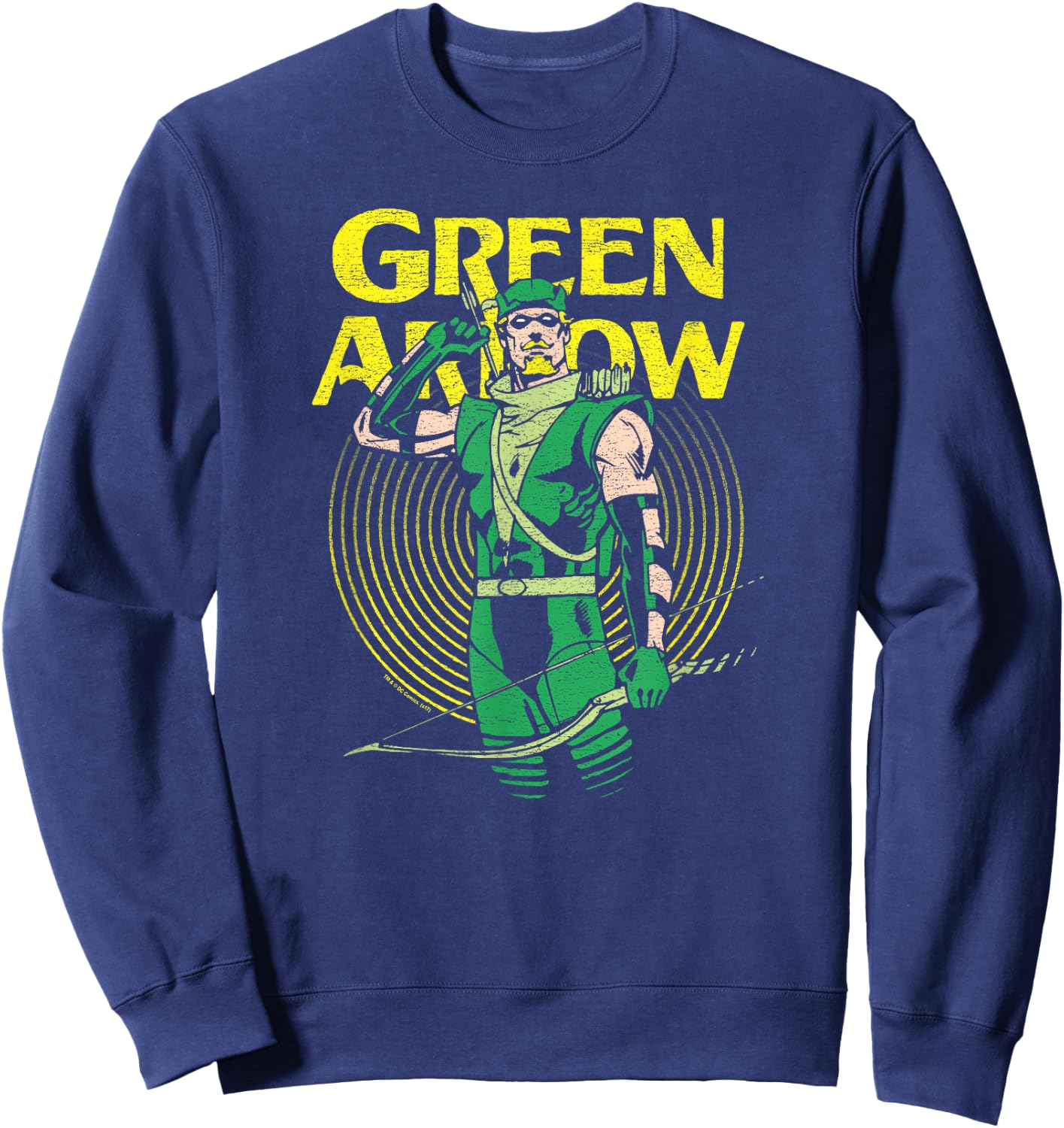 Green Arrow Pull T Shirt Sweatshirt - Sweatshirt | Navy
