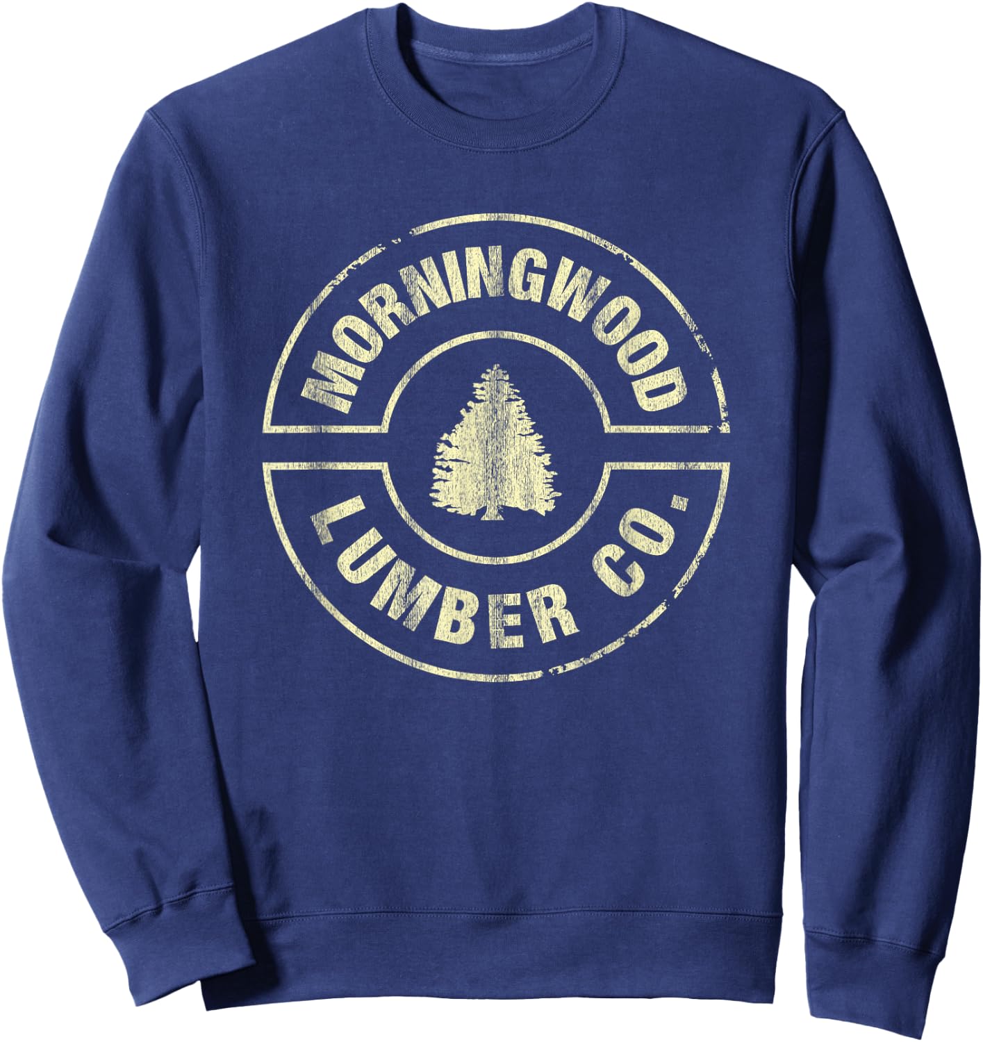 Morningwood Lumber Company Shirt Funny Offensive Shirt Sweatshirt - Sweatshirt | Navy