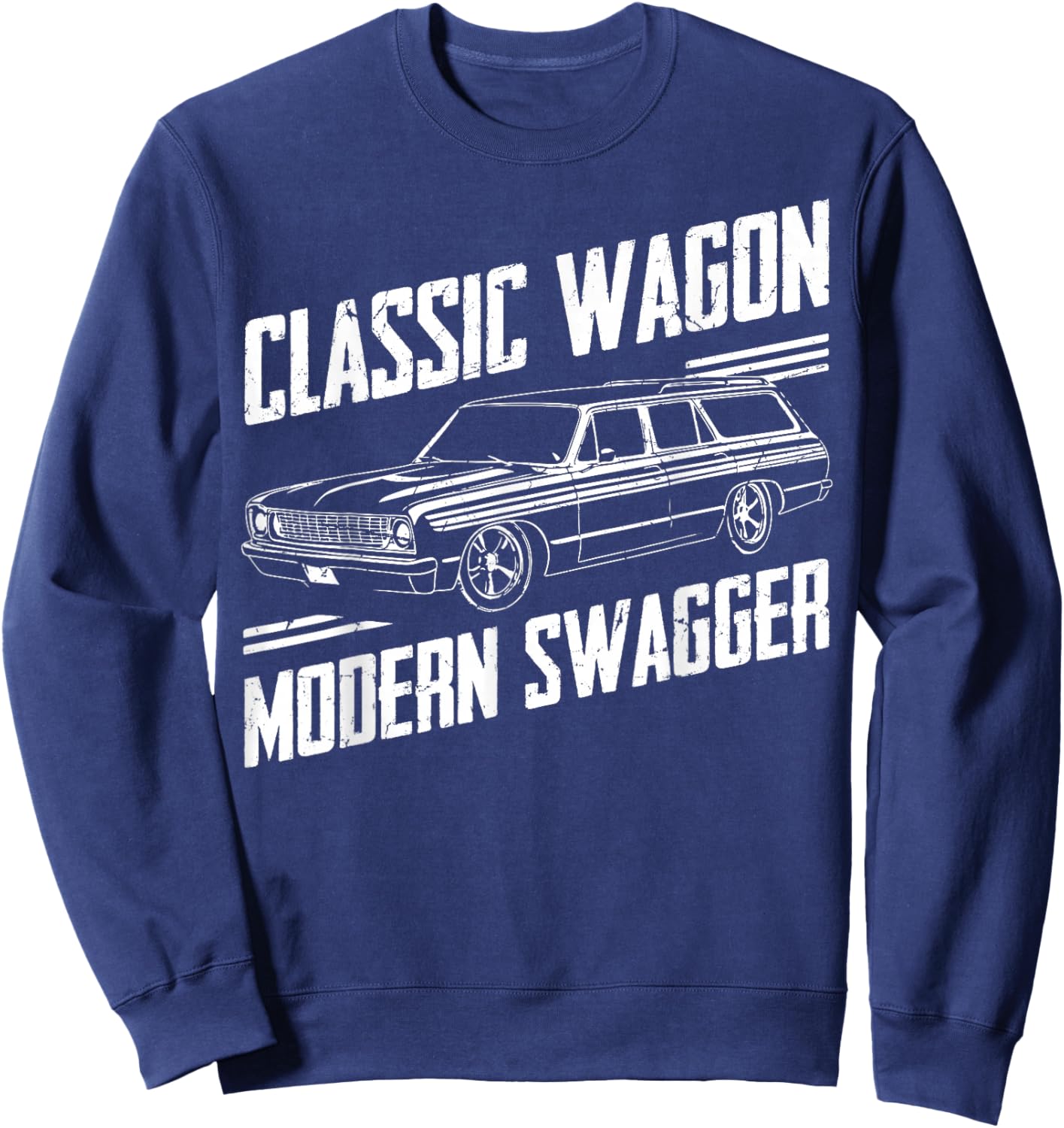Classic Wagon Modern Swagger Wagon Sweatshirt - Sweatshirt | Navy