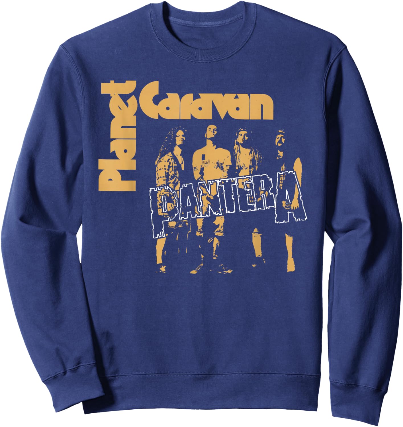 Pantera Official Planet Caravan Sweatshirt - Sweatshirt | Navy