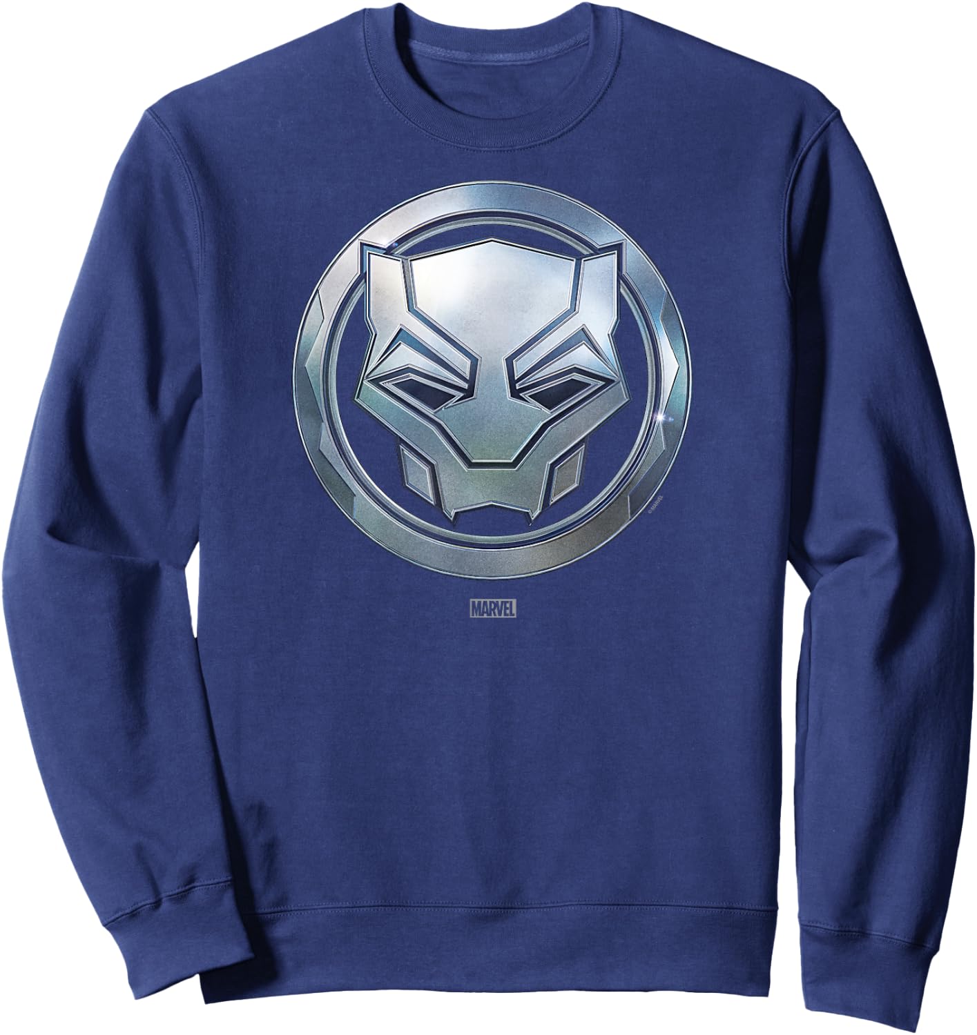 Black Panther - Circle Logo Sweatshirt - Sweatshirt | Navy