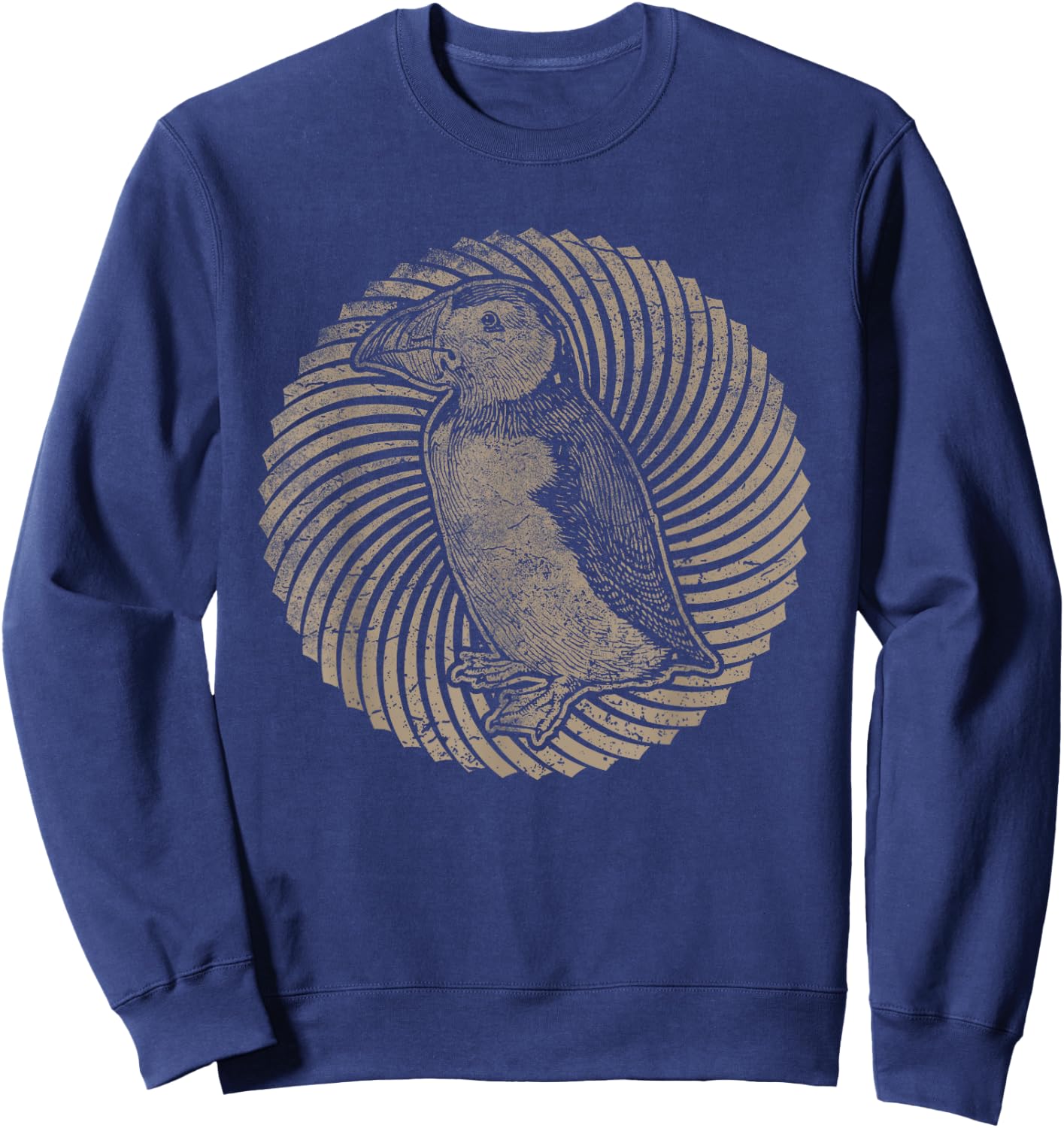 Love Puffins Cute Puffin Love Iceland Gifts Sweatshirt - Sweatshirt | Navy