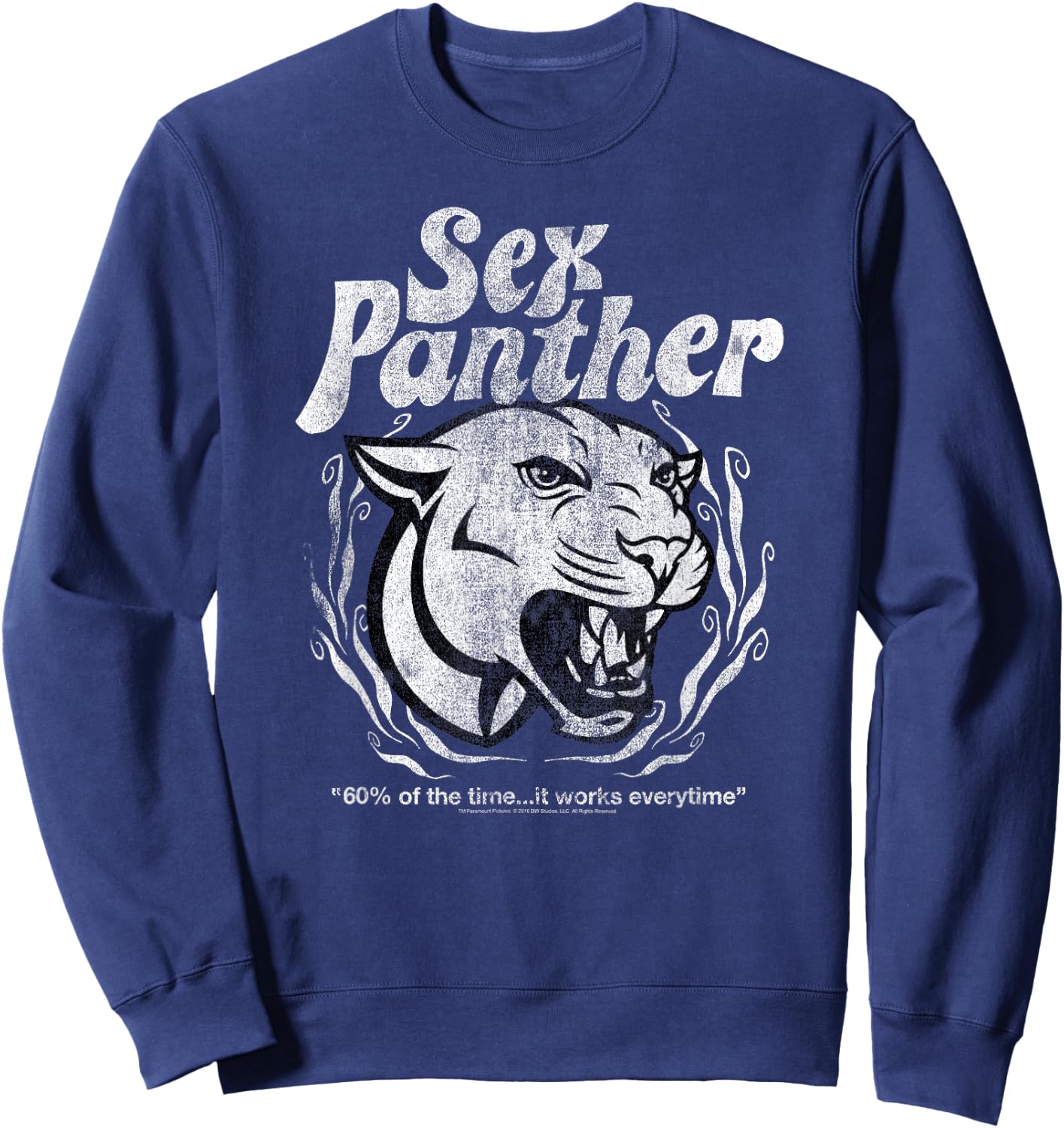 Anchorman Sex Panther Sweatshirt - Sweatshirt | Navy