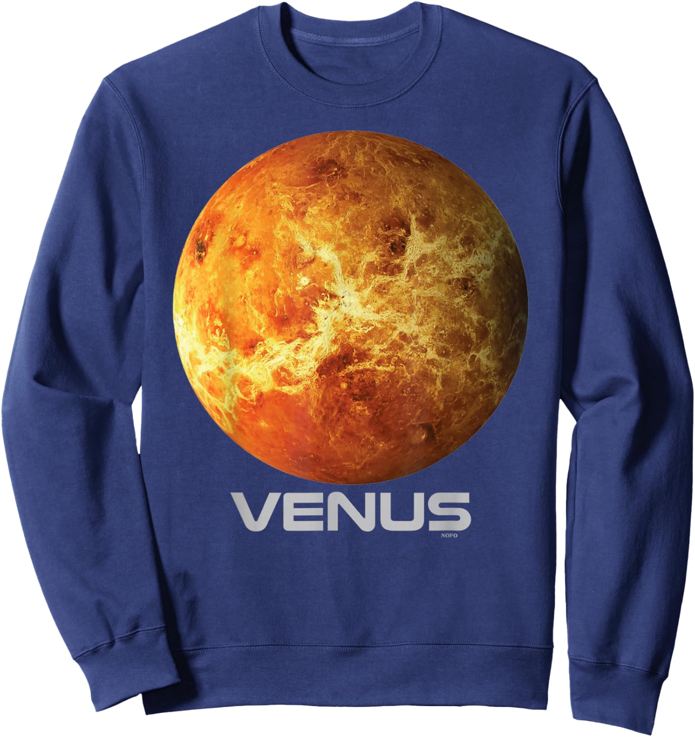 Venus Shirt, Solar System Planet Sweatshirt - Sweatshirt | Navy