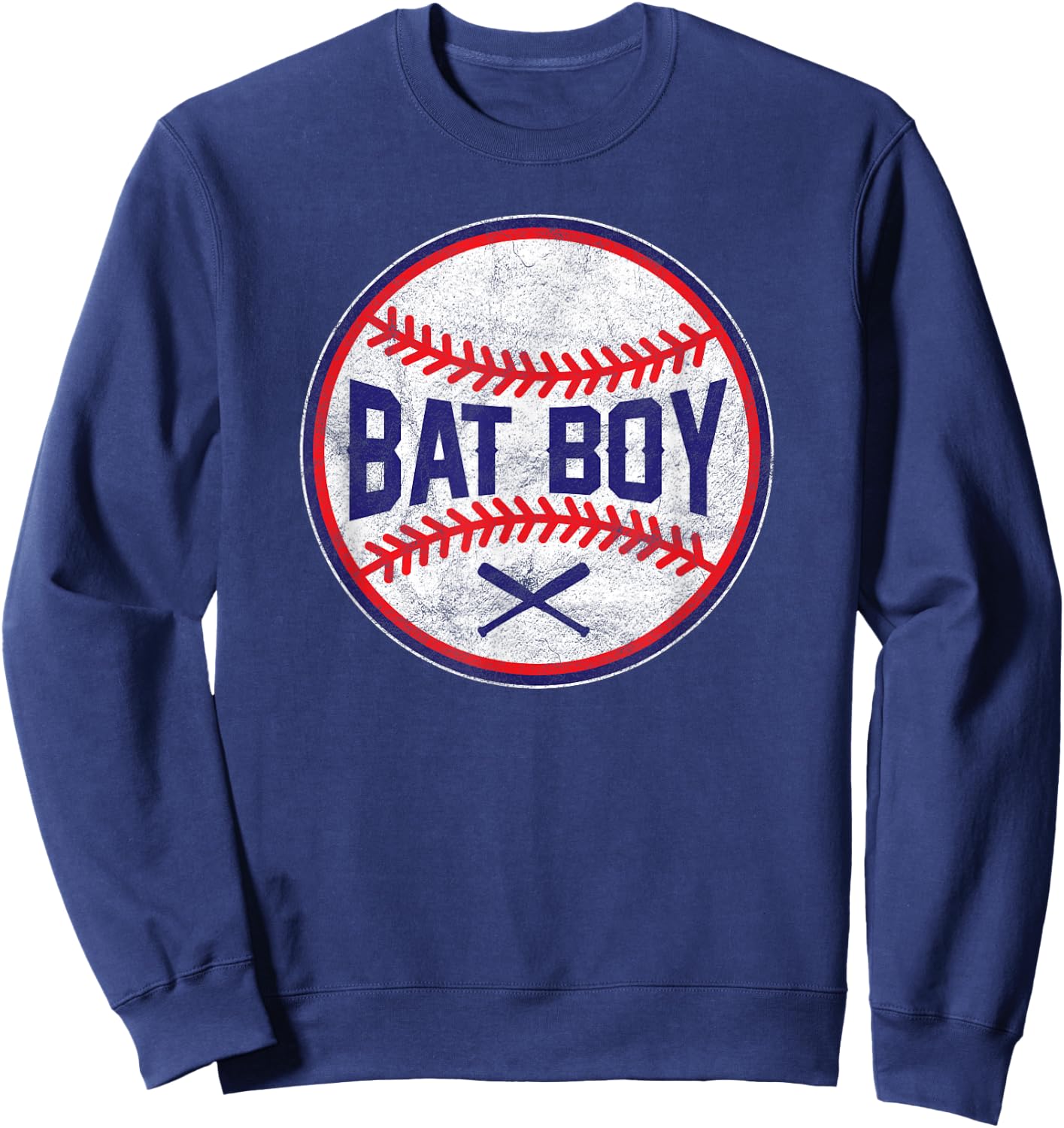 BAT BOY Baseball Positions Team Designer Shirts Sweatshirt - Sweatshirt | Navy
