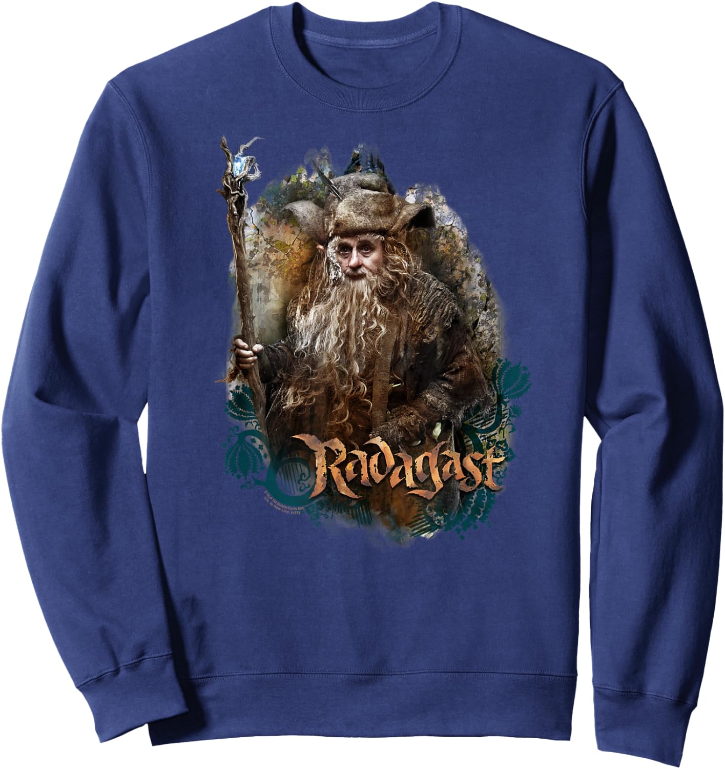 Hobbit Radagast the Brown Sweatshirt - Sweatshirt | Navy