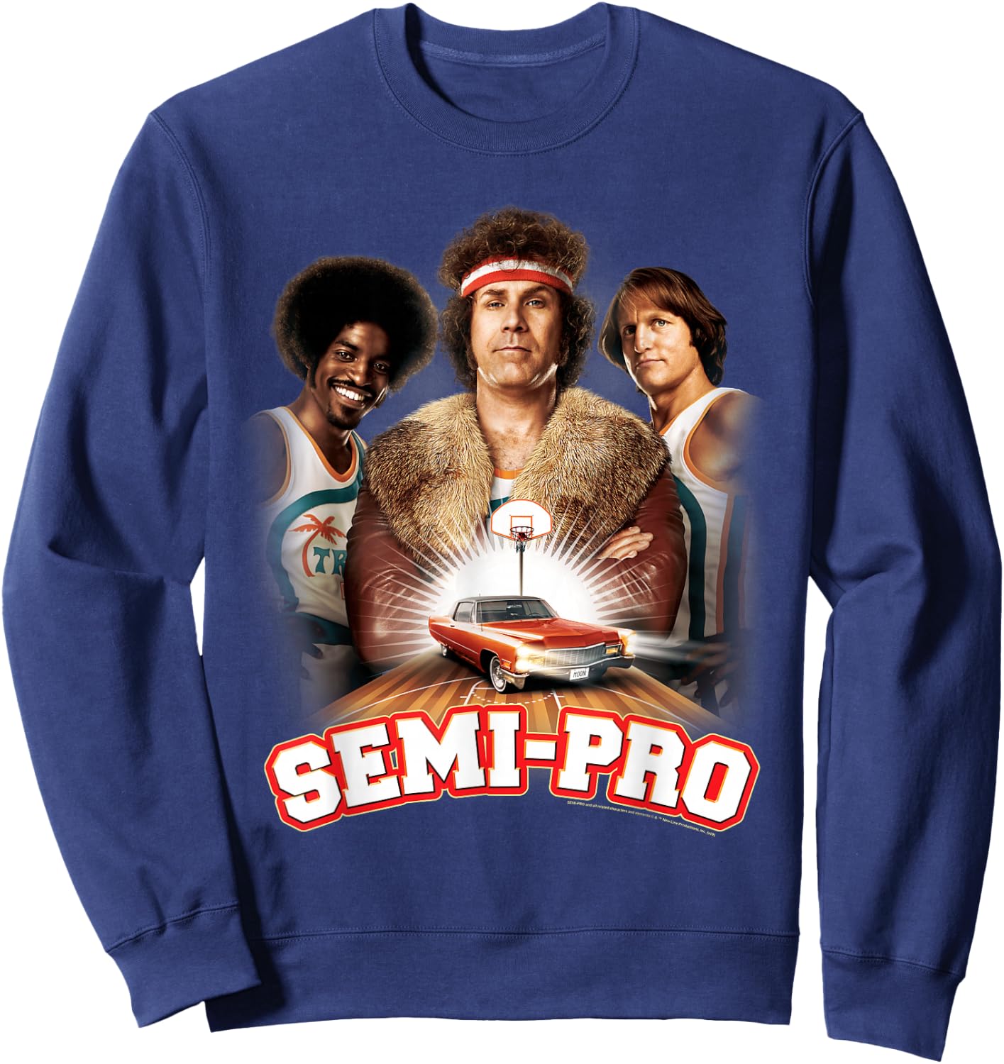 Semi-Pro Poster Sweatshirt - Sweatshirt | Navy