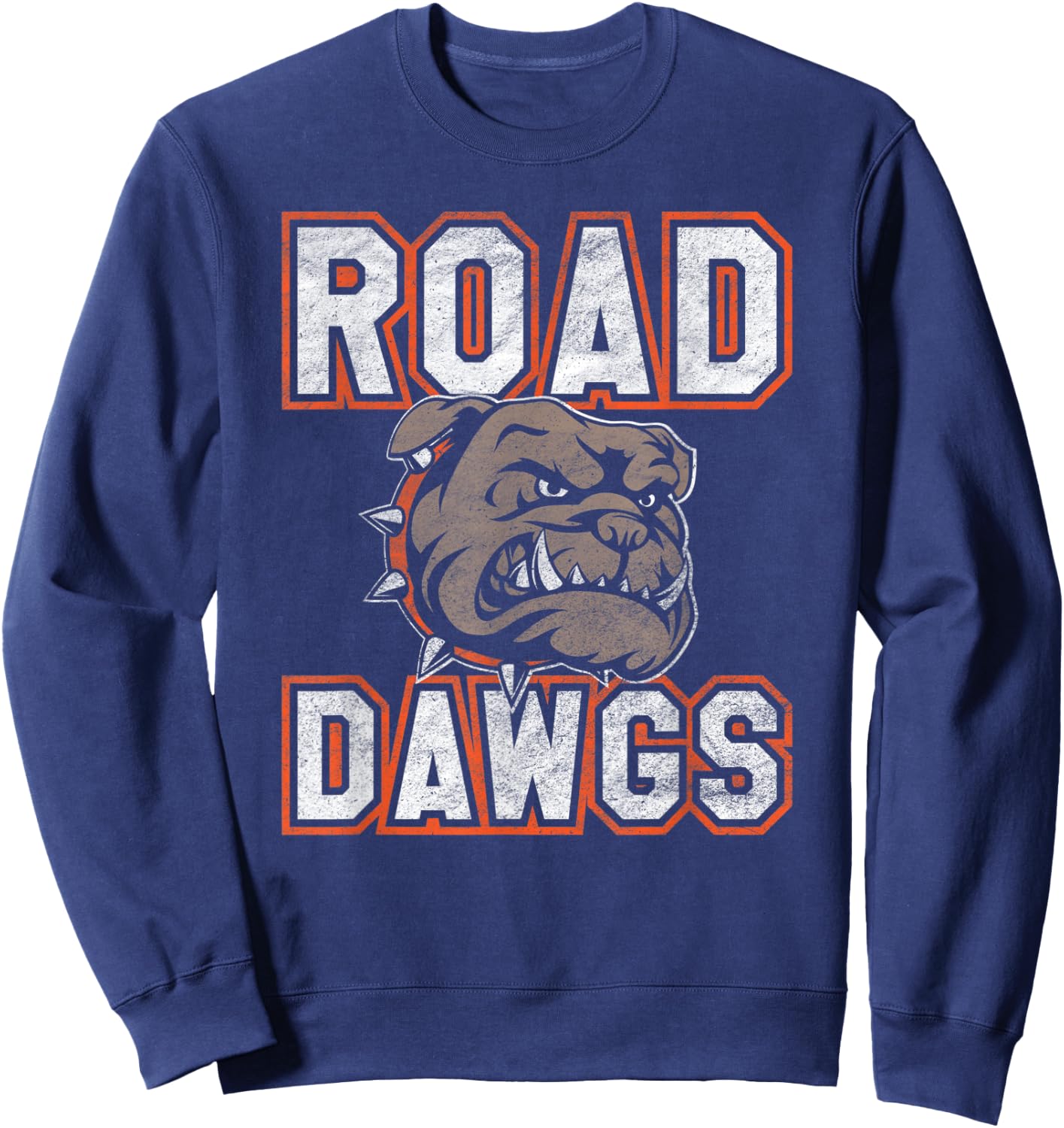 Cleveland Road Dawgs Football Sweatshirt - Sweatshirt | Navy