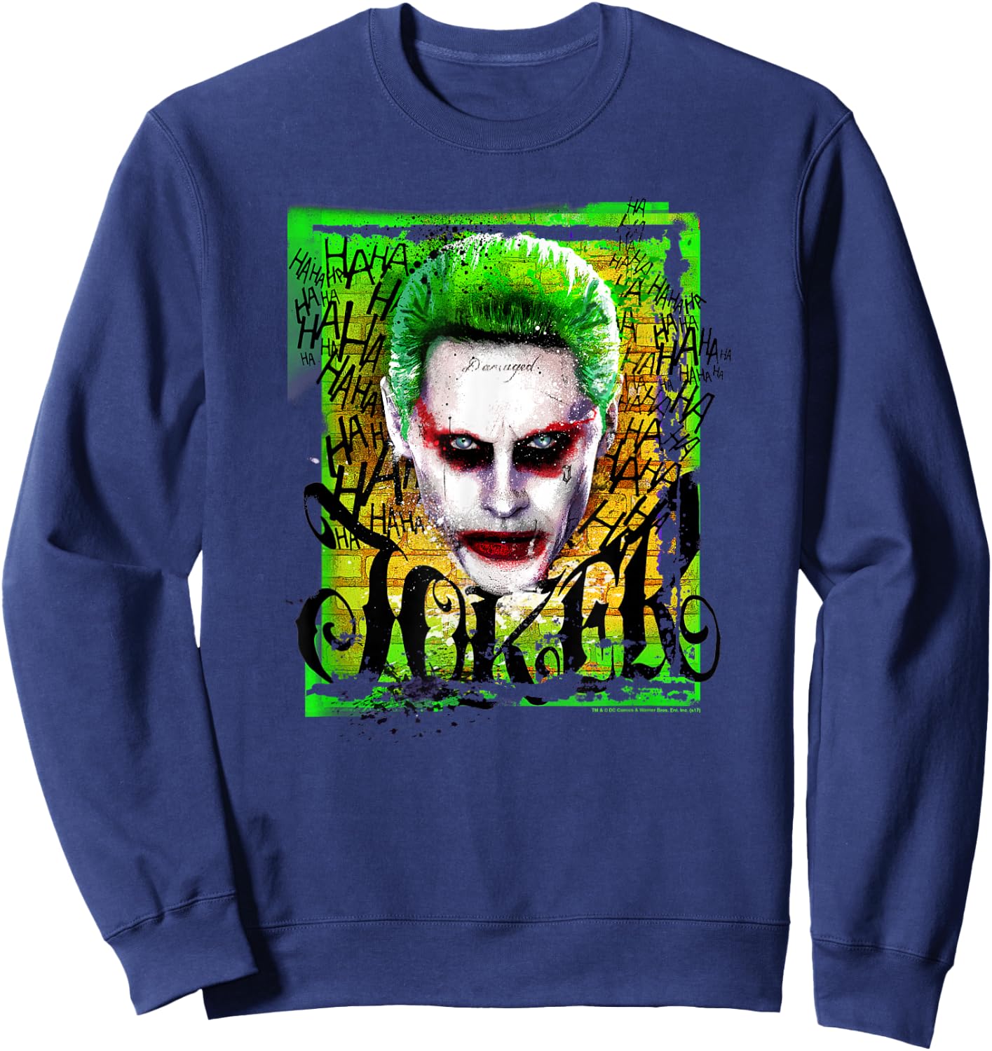 Suicide Squad Empire Joker Sweatshirt - Sweatshirt | Navy