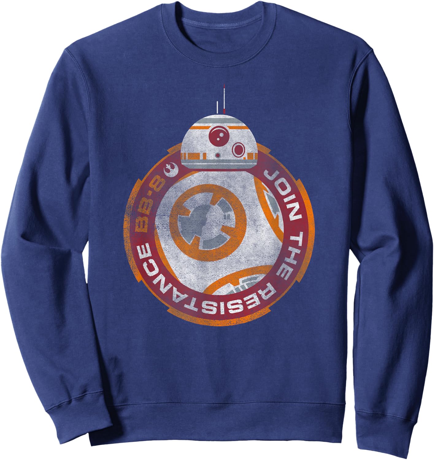 Star Wars BB-8 Episode 7 Join the Resistance Graphic Sweatshirt - Sweatshirt | Navy