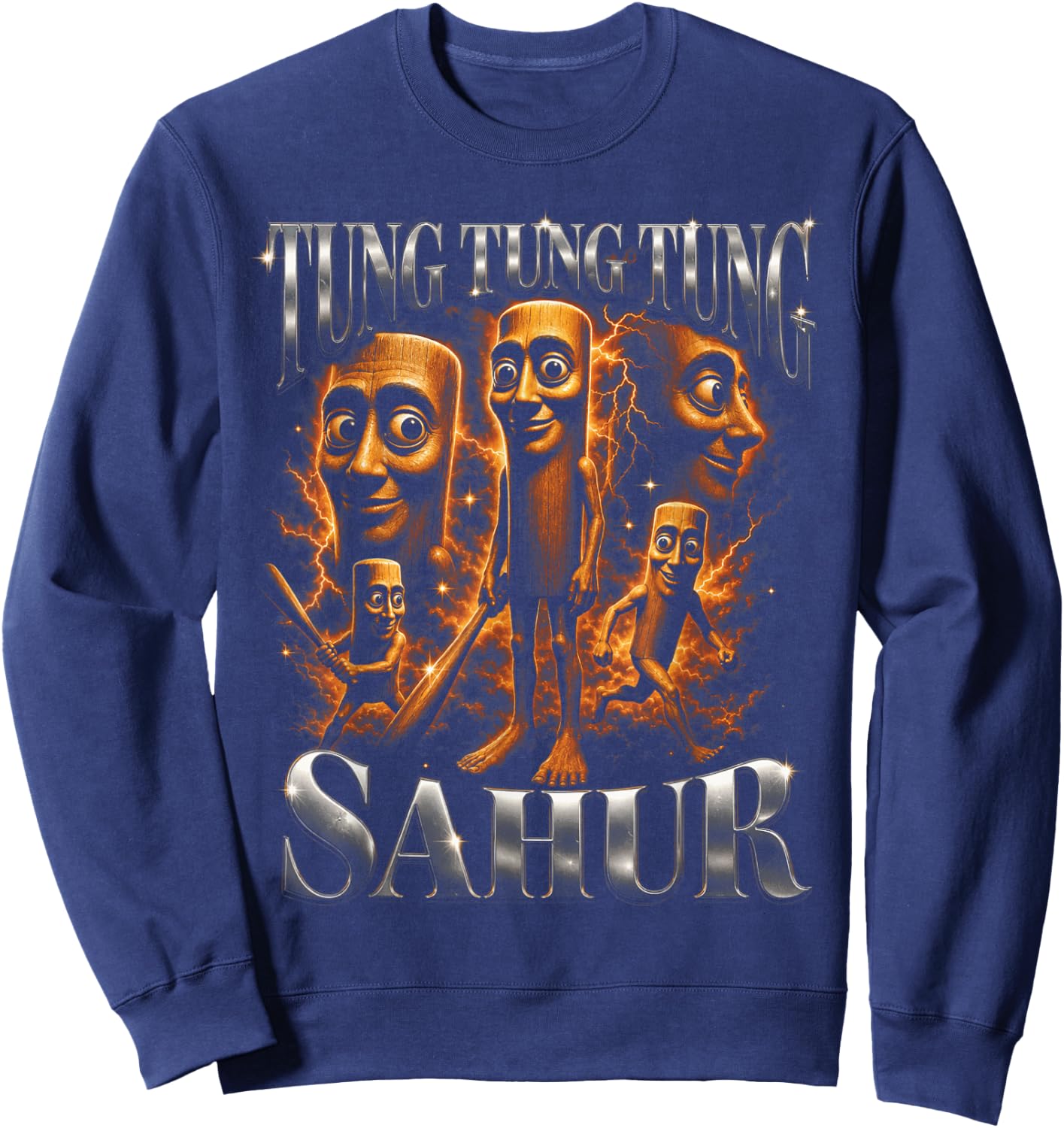 T-Shirt Sweatshirt - Sweatshirt | Navy