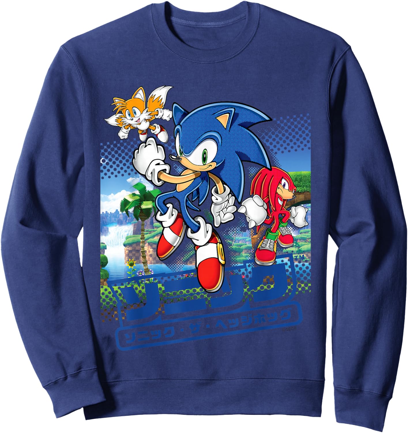 Sonic The Hedgehog - Sonic & Friends Sweatshirt - Sweatshirt | Navy