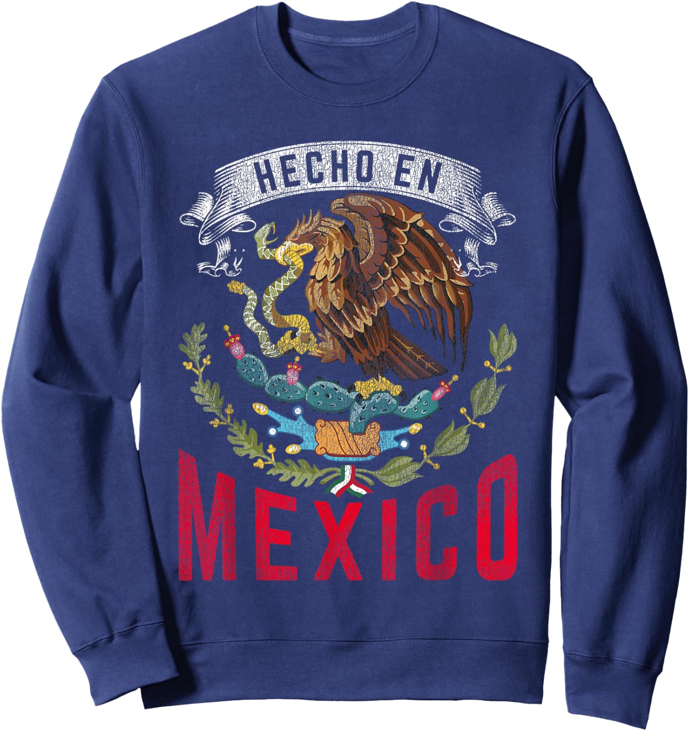 Hecho En Mexico Sweatshirt - Sweatshirt | Navy