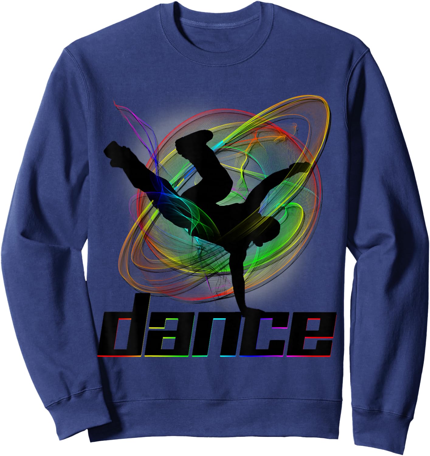 Breakdancing Street Dance Fast Movement Dancing Gift Sweatshirt - Sweatshirt | Navy