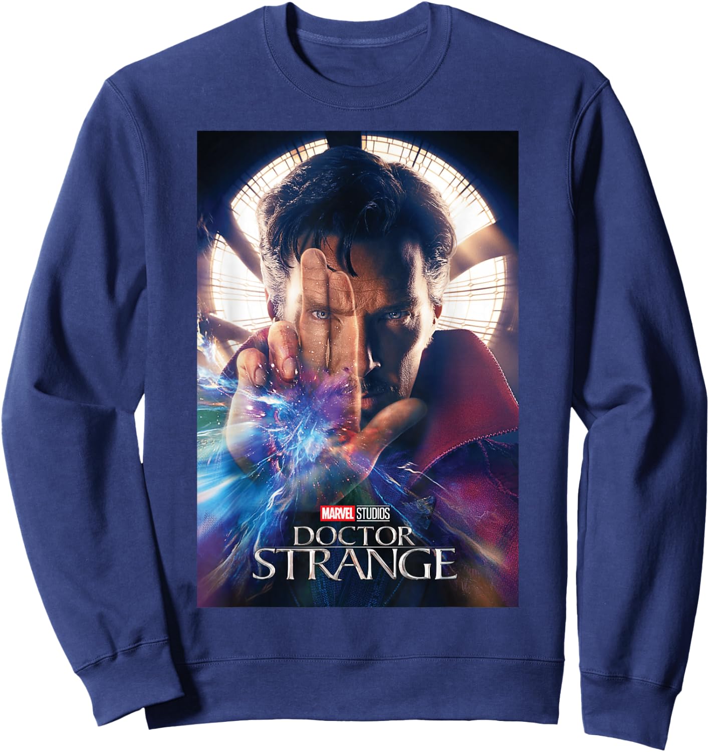 Marvel Studios Doctor Strange Movie Poster Sweatshirt - Sweatshirt | Navy