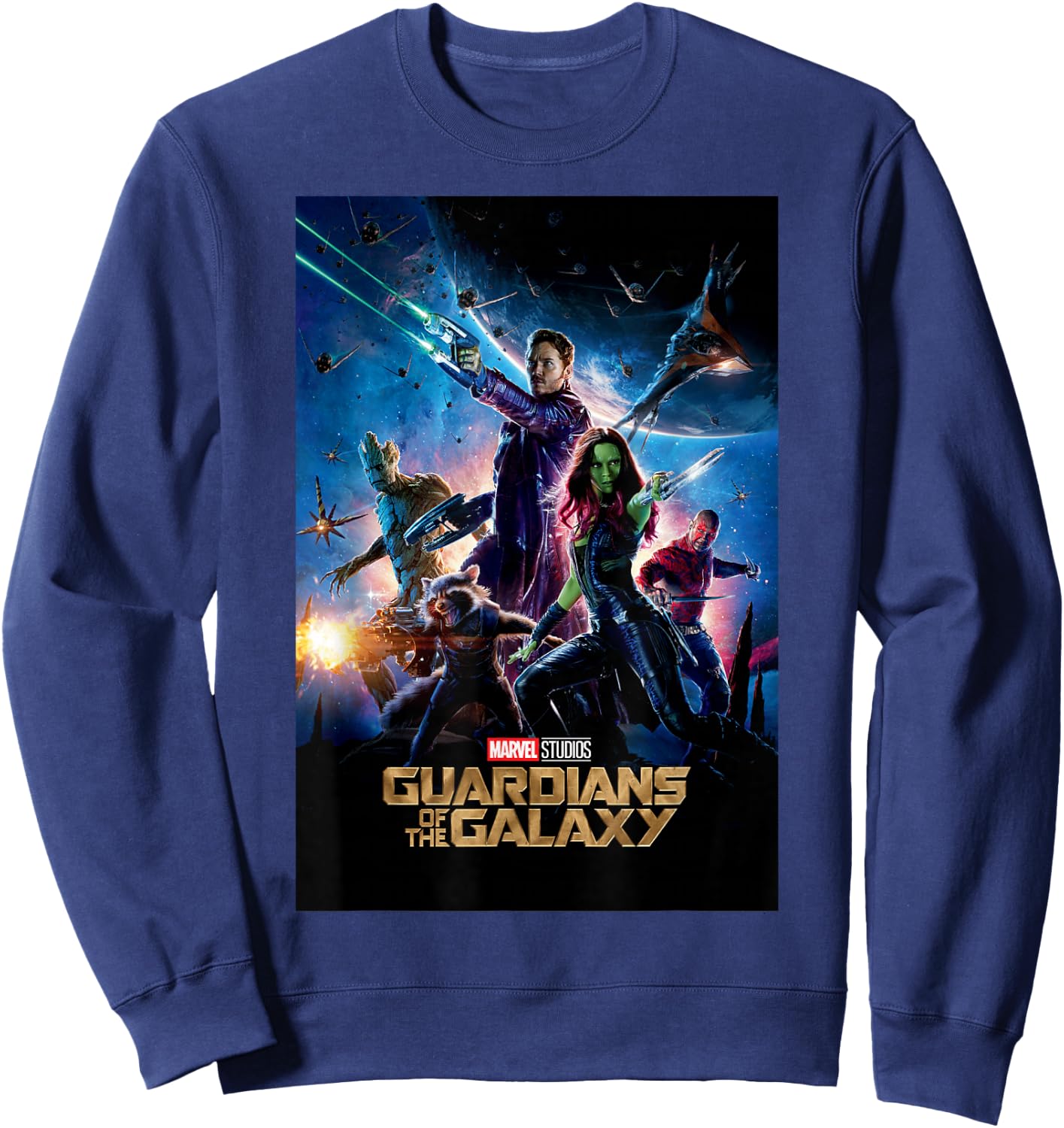 Marvel Studios Guardians of The Galaxy Movie Small Sweatshirt - Sweatshirt | Navy