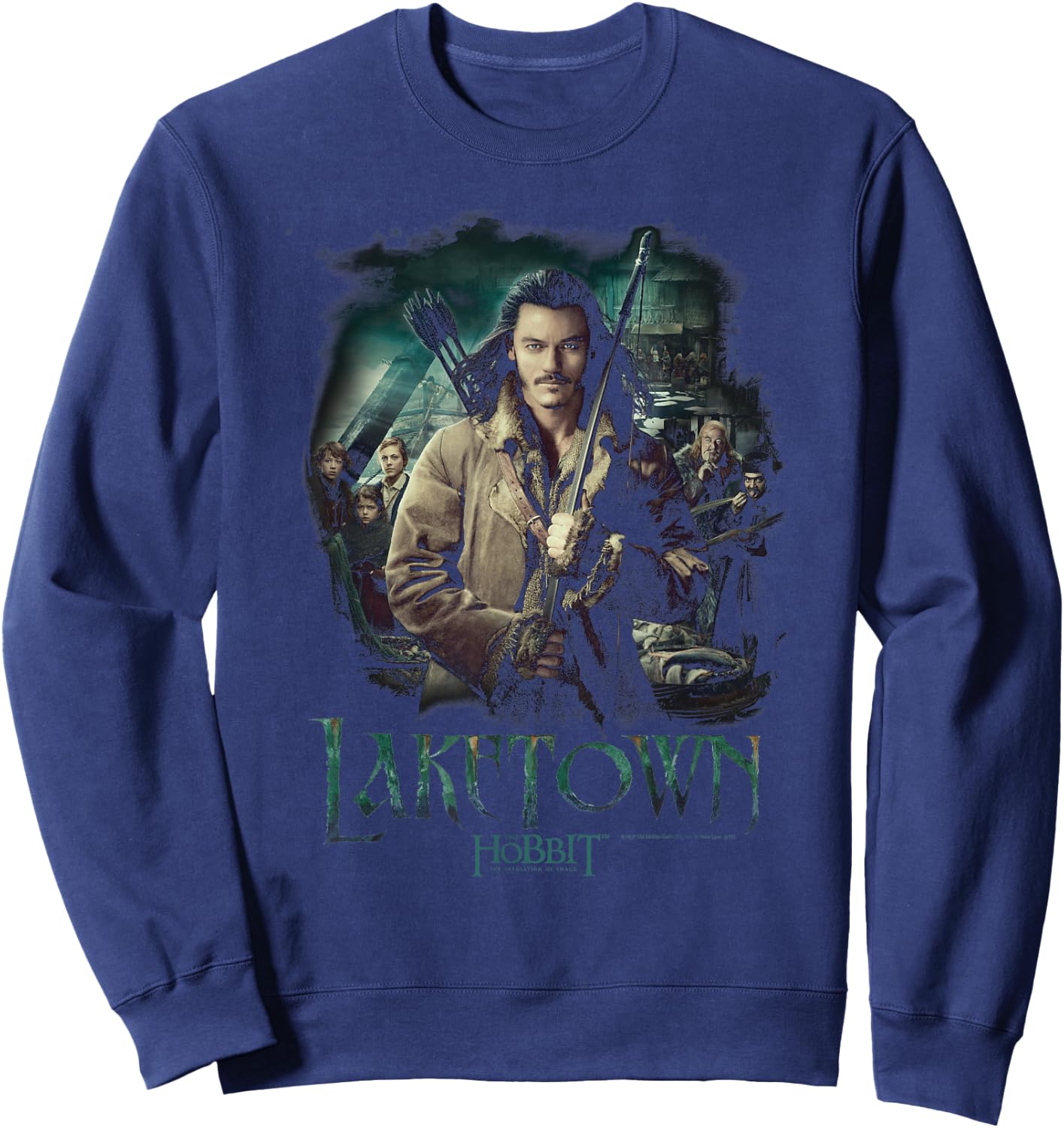Hobbit Bard Protector Sweatshirt - Sweatshirt | Navy