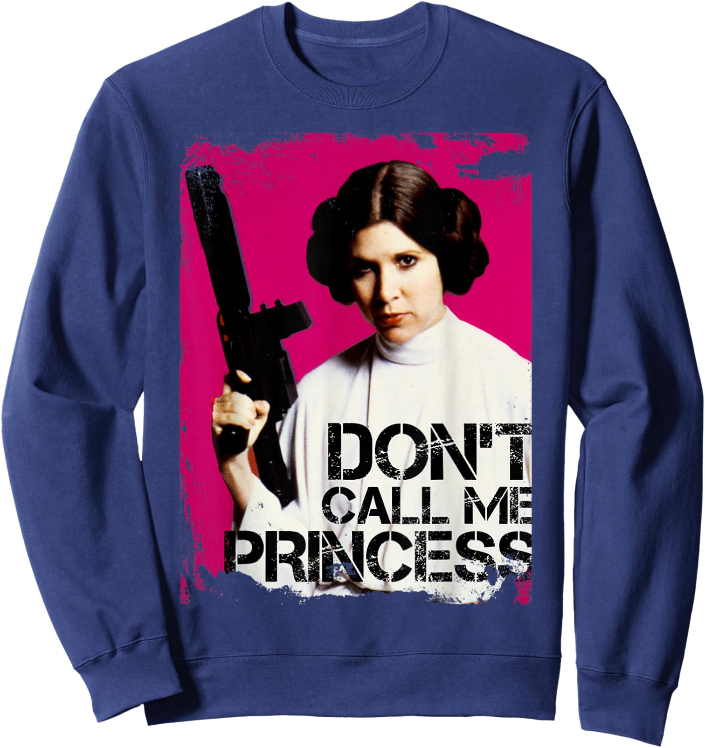 Star Wars Don't Call Me Princess Leia Graphic Sweatshirt - Sweatshirt | Navy