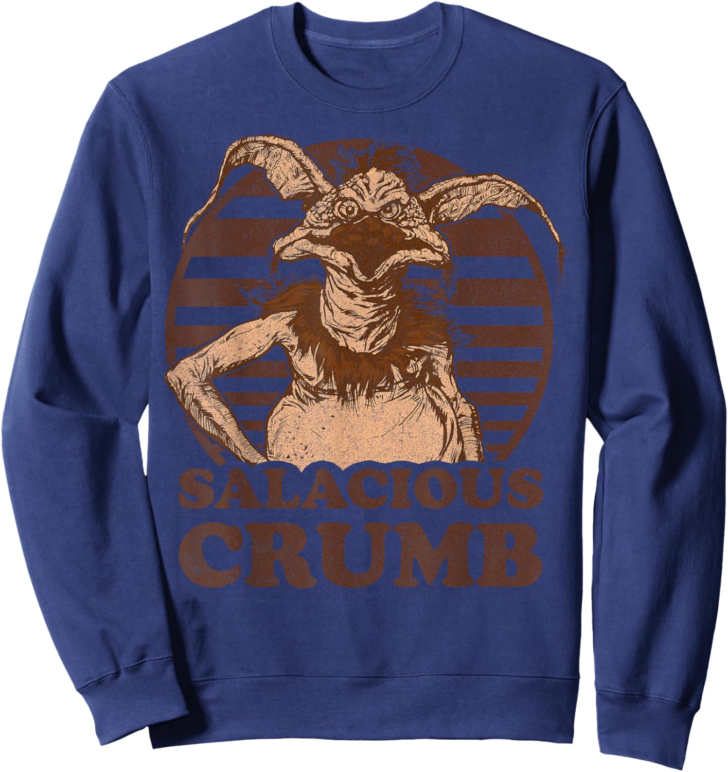 Star Wars Salacious Crumb Vintage Retro Logo Sweatshirt - Sweatshirt | Navy