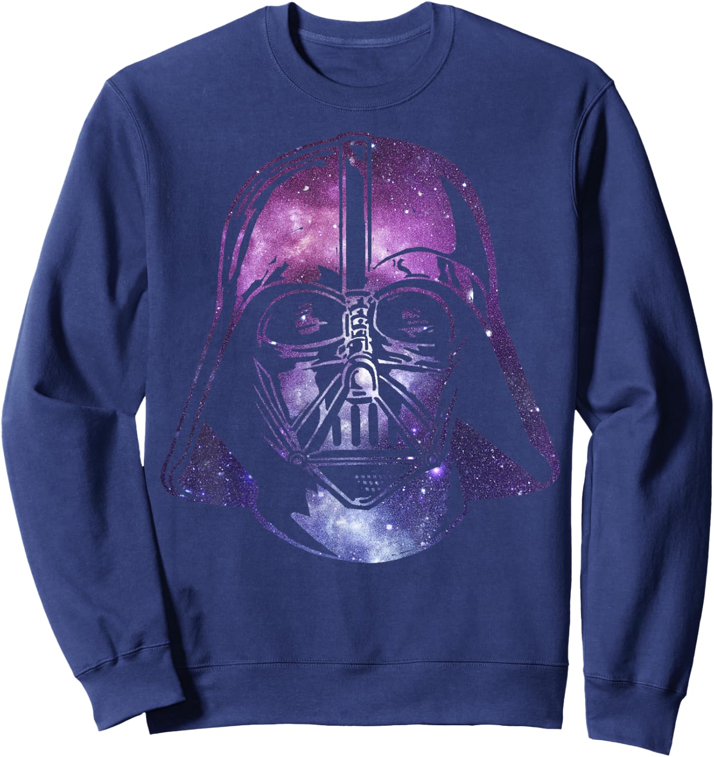 Star Wars Darth Vader Space Helmet Galaxy Sweatshirt - Sweatshirt | Navy