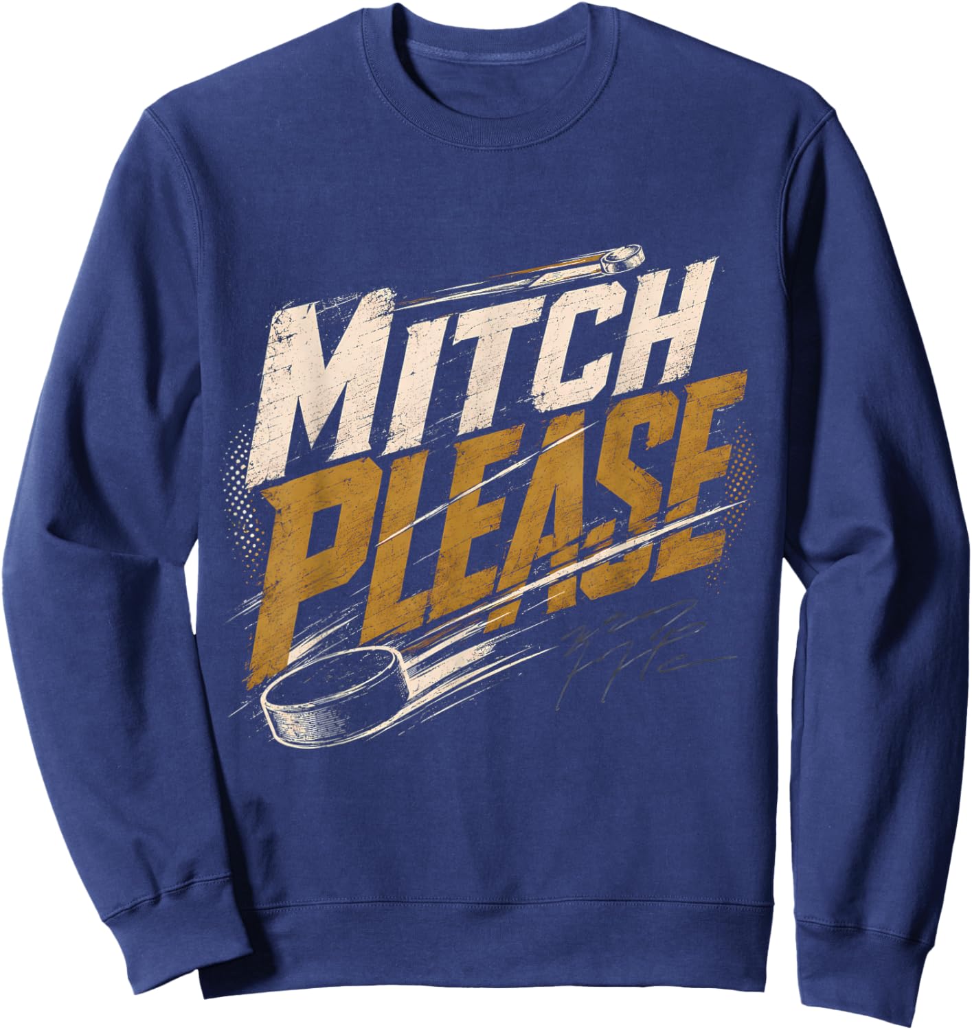 Mitch Please Sweatshirt - Sweatshirt | Navy
