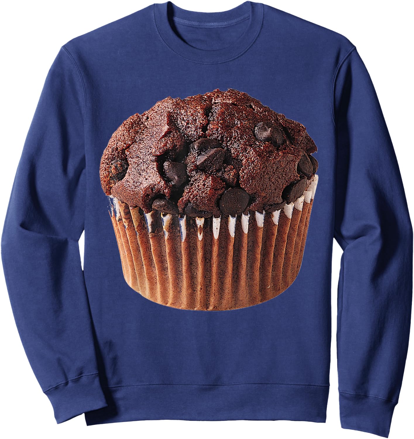 Chocolate Muffin Halloween Costume Shirt Sweatshirt - Sweatshirt | Navy