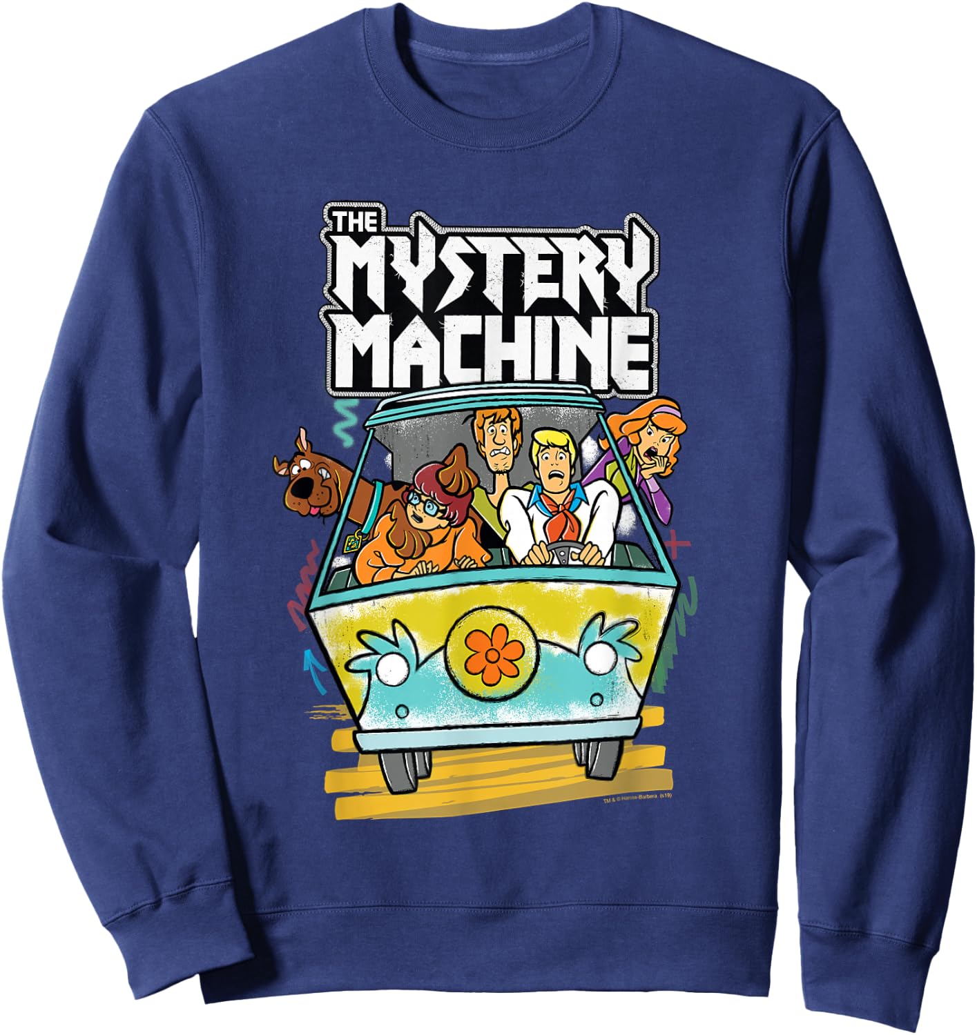 Scooby-Doo The Mystery Machine Small Sweatshirt - Sweatshirt | Navy