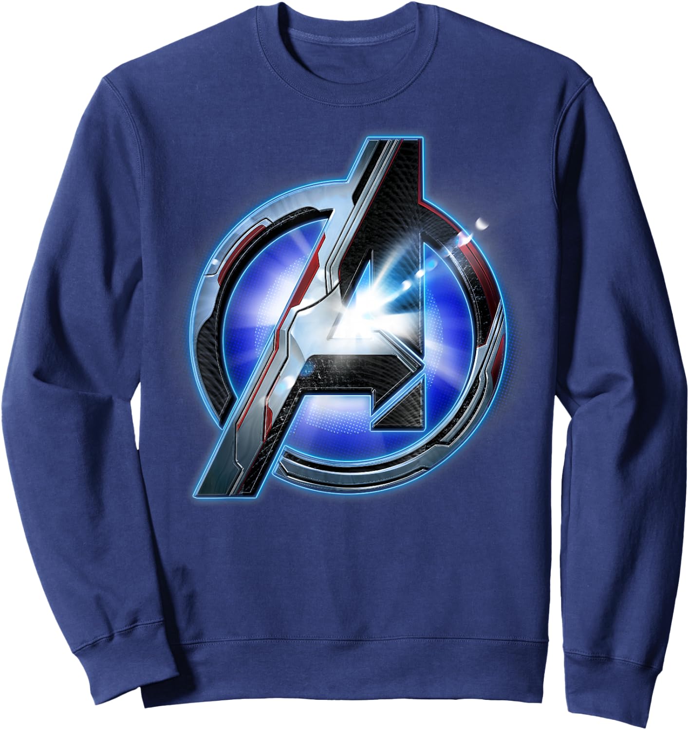 Marvel Avengers Endgame Tech Logo Graphic Sweatshirt - Sweatshirt | Navy