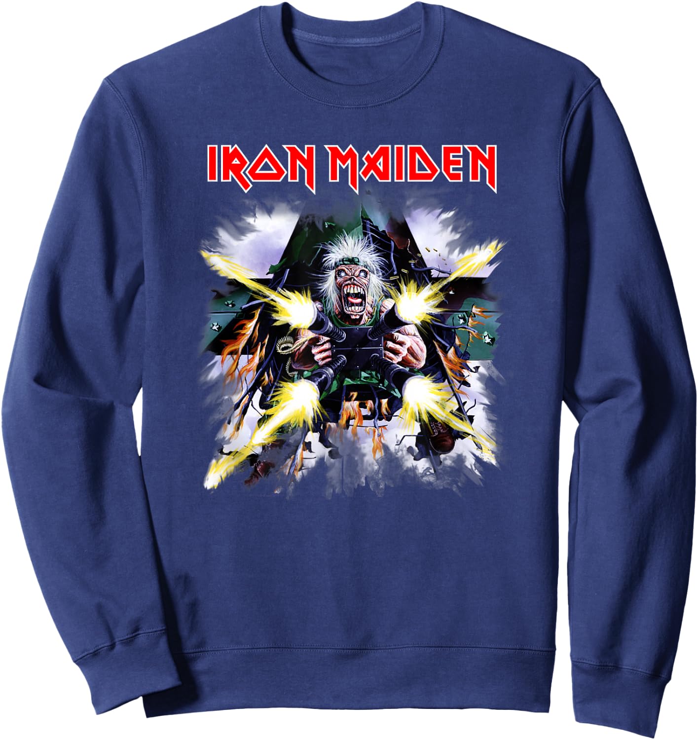 Iron Maiden - Tail Gunner Sweatshirt - Sweatshirt | Navy