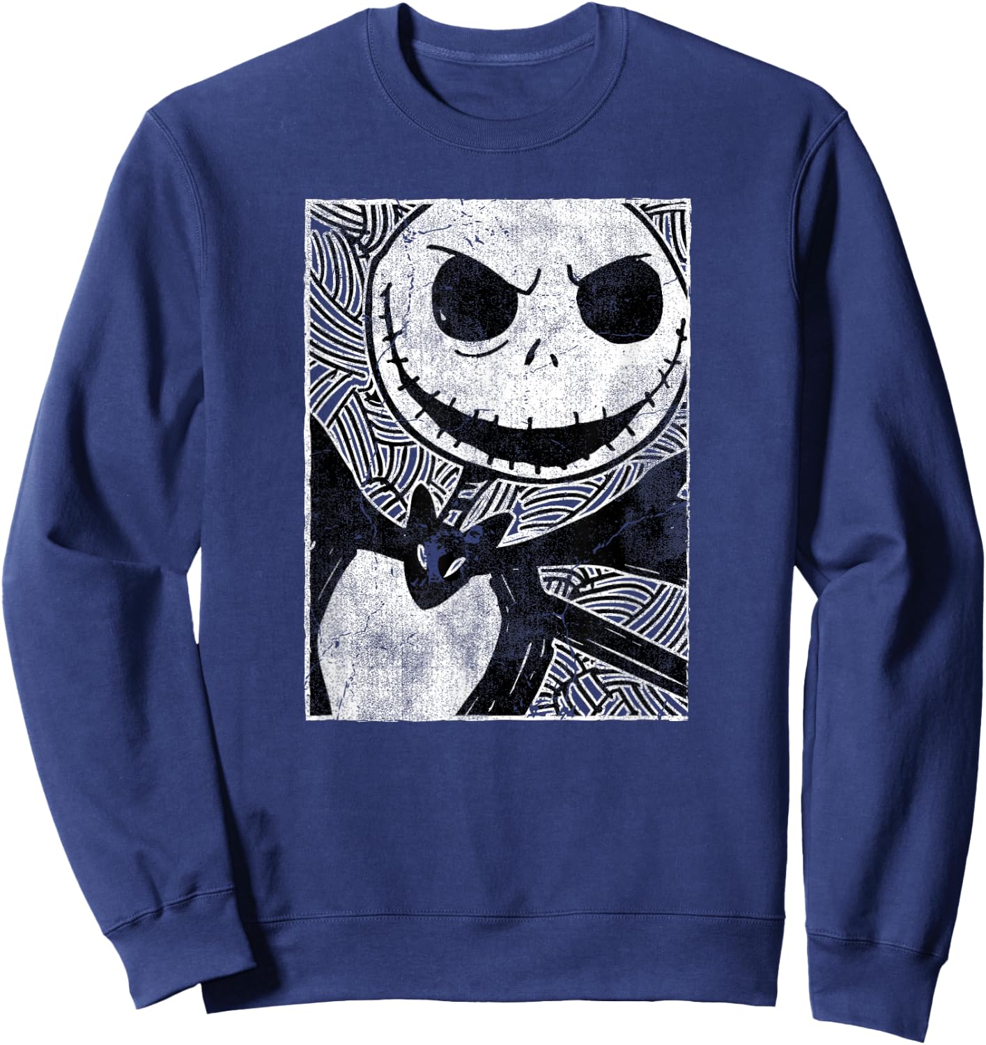 The Nighmare Before Christmas - Jack Sketch Sweatshirt - Sweatshirt | Navy