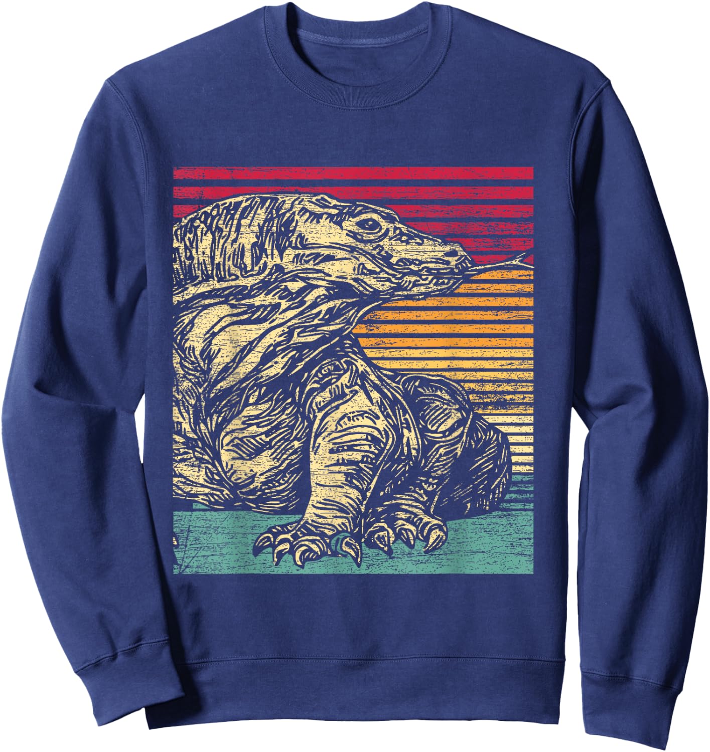 Komodo Dragon Sweatshirt - Sweatshirt | Navy
