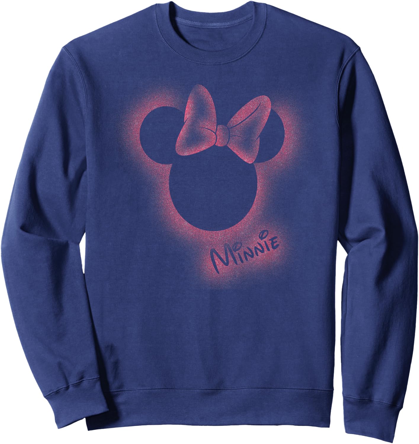 Disney - Minnie Mouse Stencil Sweatshirt - Sweatshirt | Navy