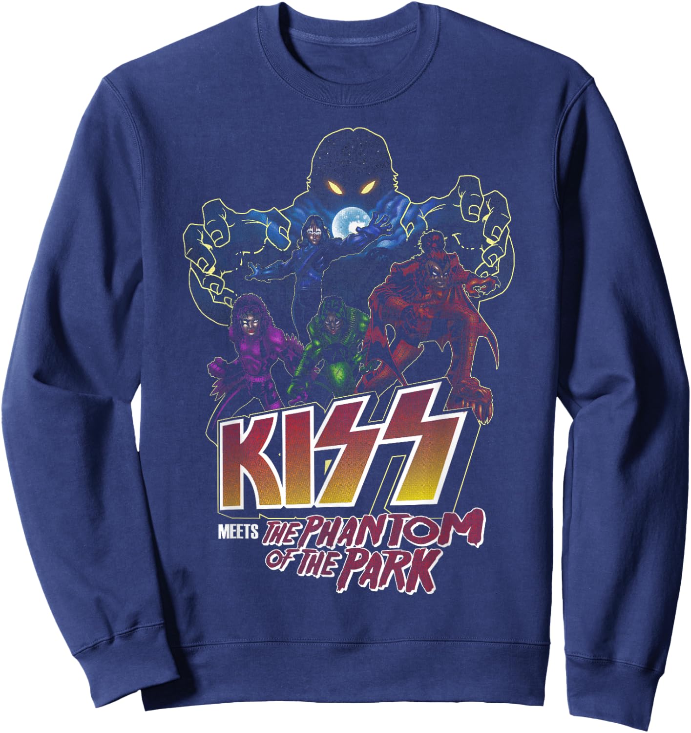 KISS - The Phantom of the Park Sweatshirt - Sweatshirt | Navy