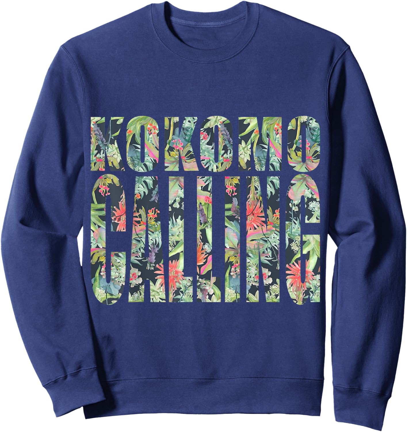 Kokomo shirts - Kokomo t shirt - Caribbean holiday t shirt Sweatshirt - Sweatshirt | Navy