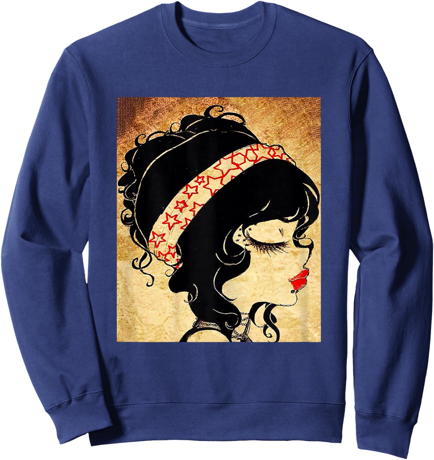 Retro Rockabilly Thrifters Sweatshirt - Sweatshirt | Navy