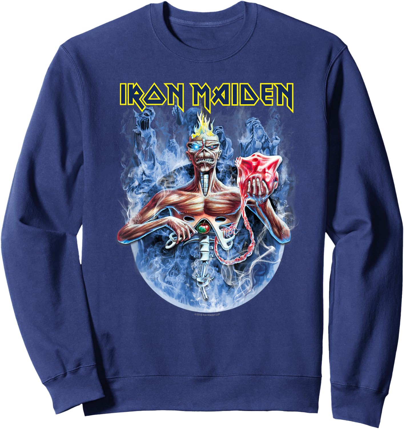 Iron Maiden - 7th Son Duo Sweatshirt - Sweatshirt | Navy