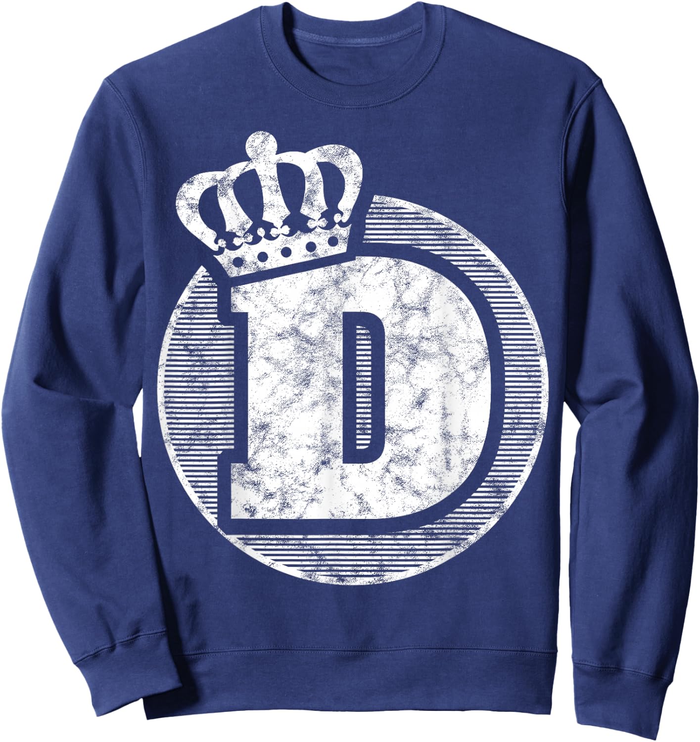 Cool ABC Name Shirt Letter D Character D Case Alphabetical D Sweatshirt - Sweatshirt | Navy