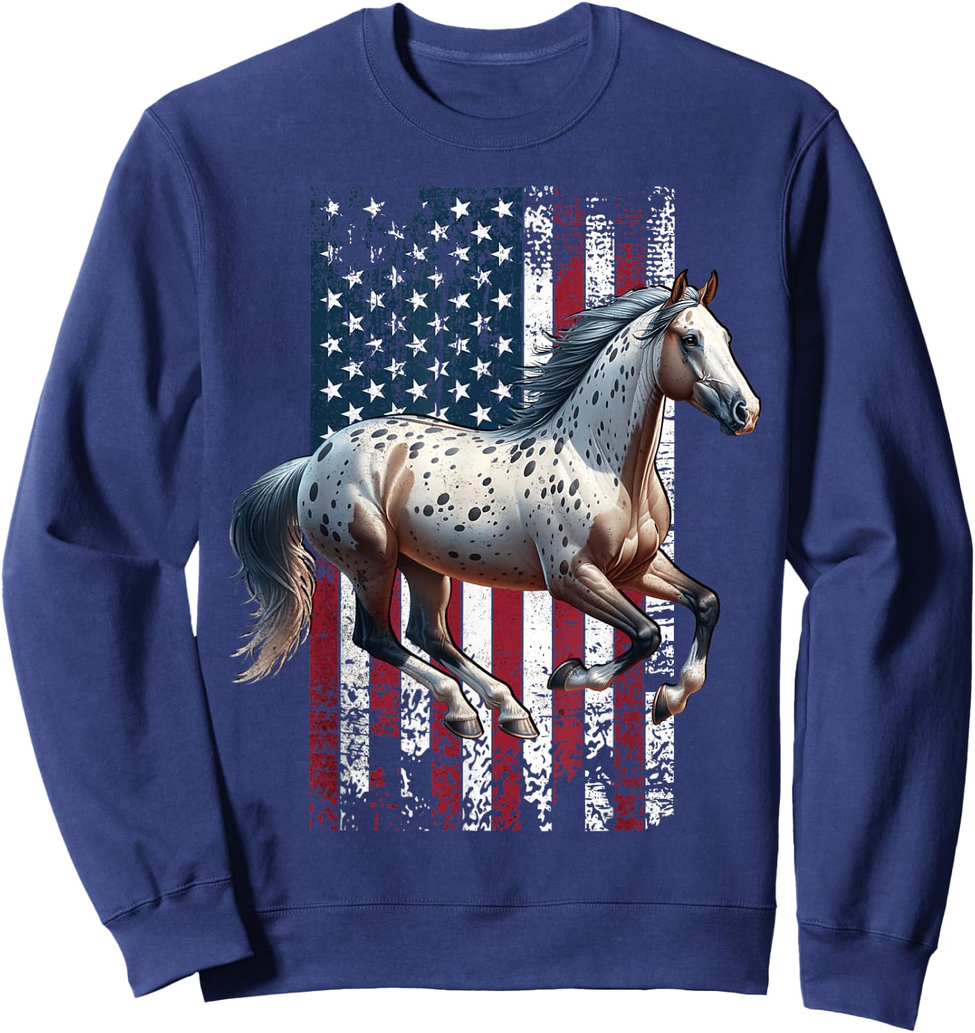 American Appaloosa US Appaloosa Sweatshirt - Sweatshirt | Navy