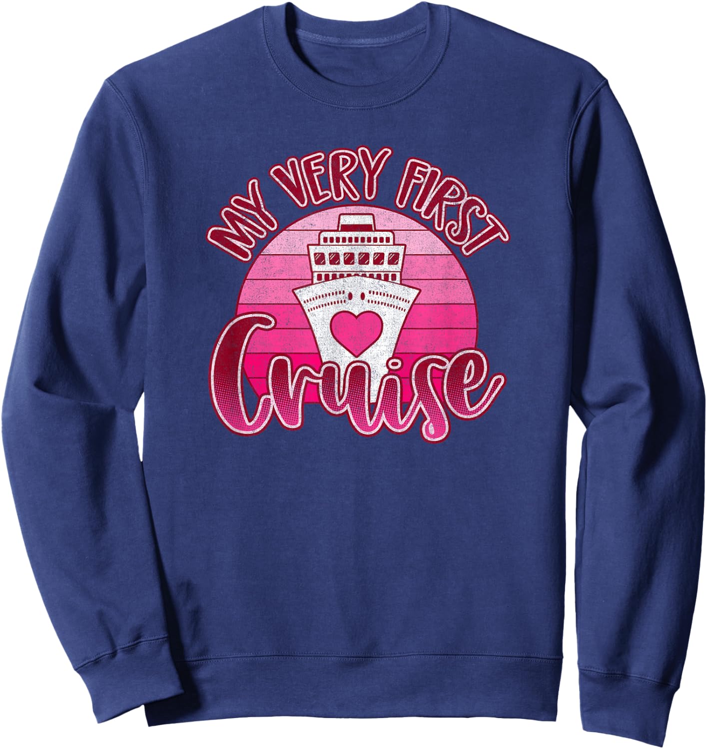 Cute Cruise Shirts for Girls My Very First Cruise Sweatshirt - Sweatshirt | Navy