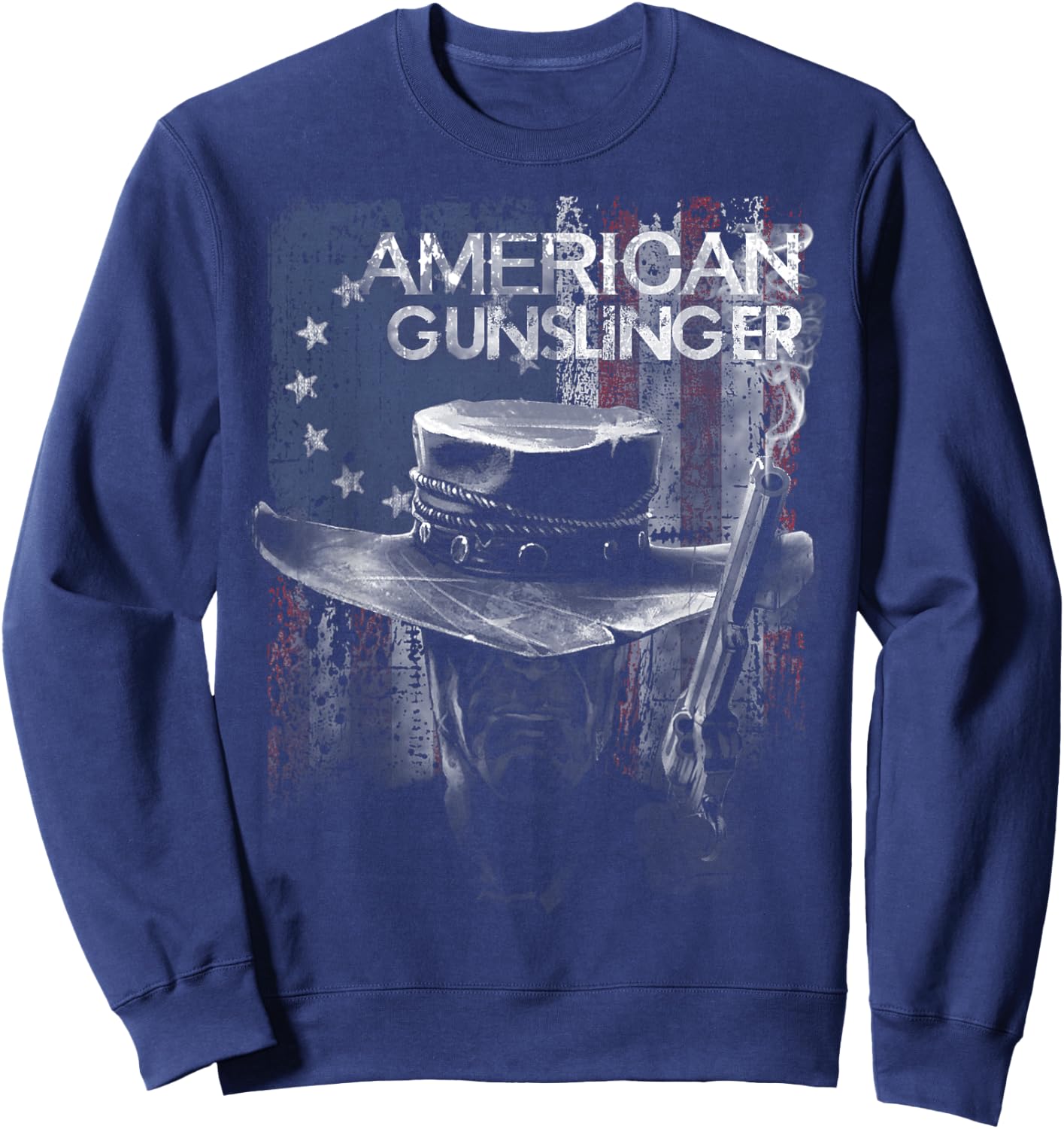 American Gunslinger Sweatshirt - Sweatshirt | Navy