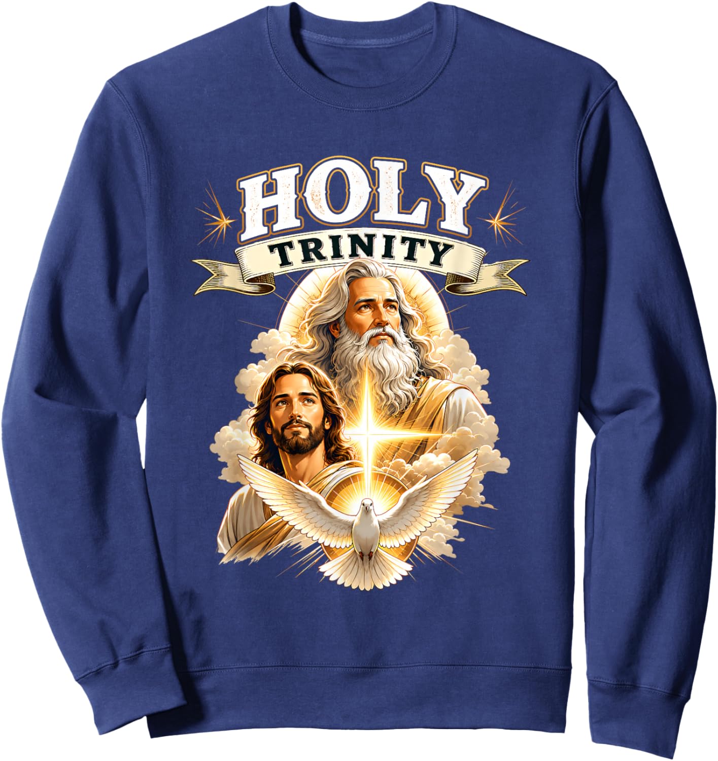 Religious Faith Sweatshirt - Sweatshirt | Navy