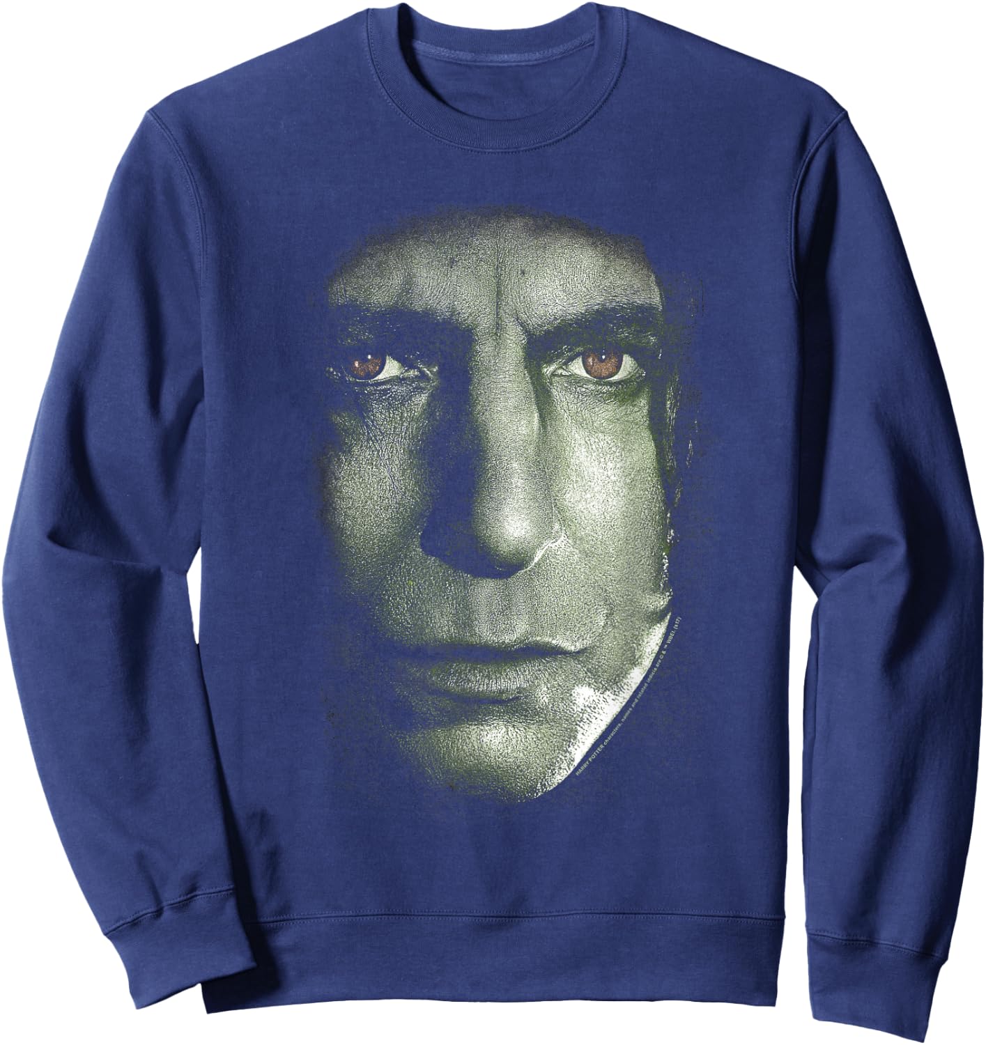 Harry Potter Snape Head Sweatshirt - Sweatshirt | Navy